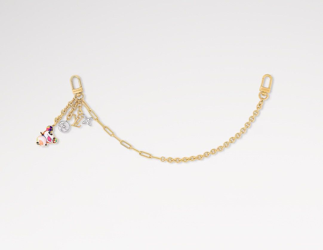 Louis Vuitton × Takashi Murakami SUPERFLAT BAG CHARM WALLET CHAIN Size ONE SIZE - 1 Thumbnail