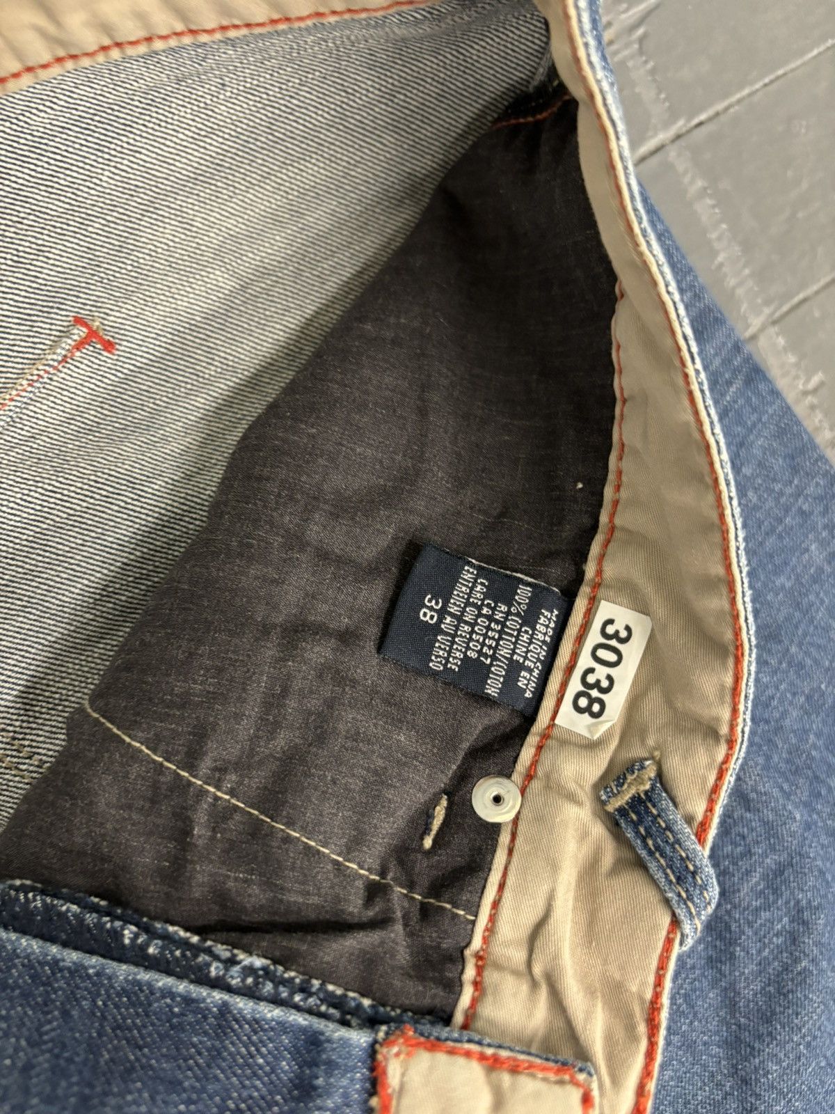 Japanese Brand × Marithe + Francois Girbaud × Vintage Vintage MFG baggy jorts Y2K Size US 38 / EU 54 - 3 Thumbnail