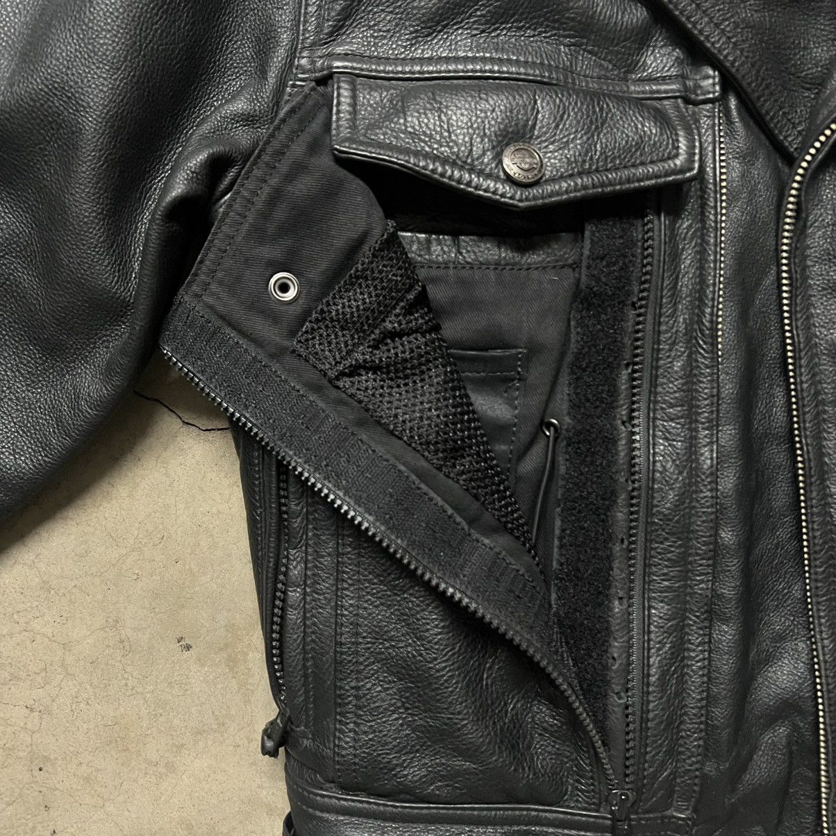 Harley Davidson × Vintage Harley Davidson “Conceal Carry” Motorcycle Leather Jacket Size US S / EU 44-46 / 1 - 5 Thumbnail