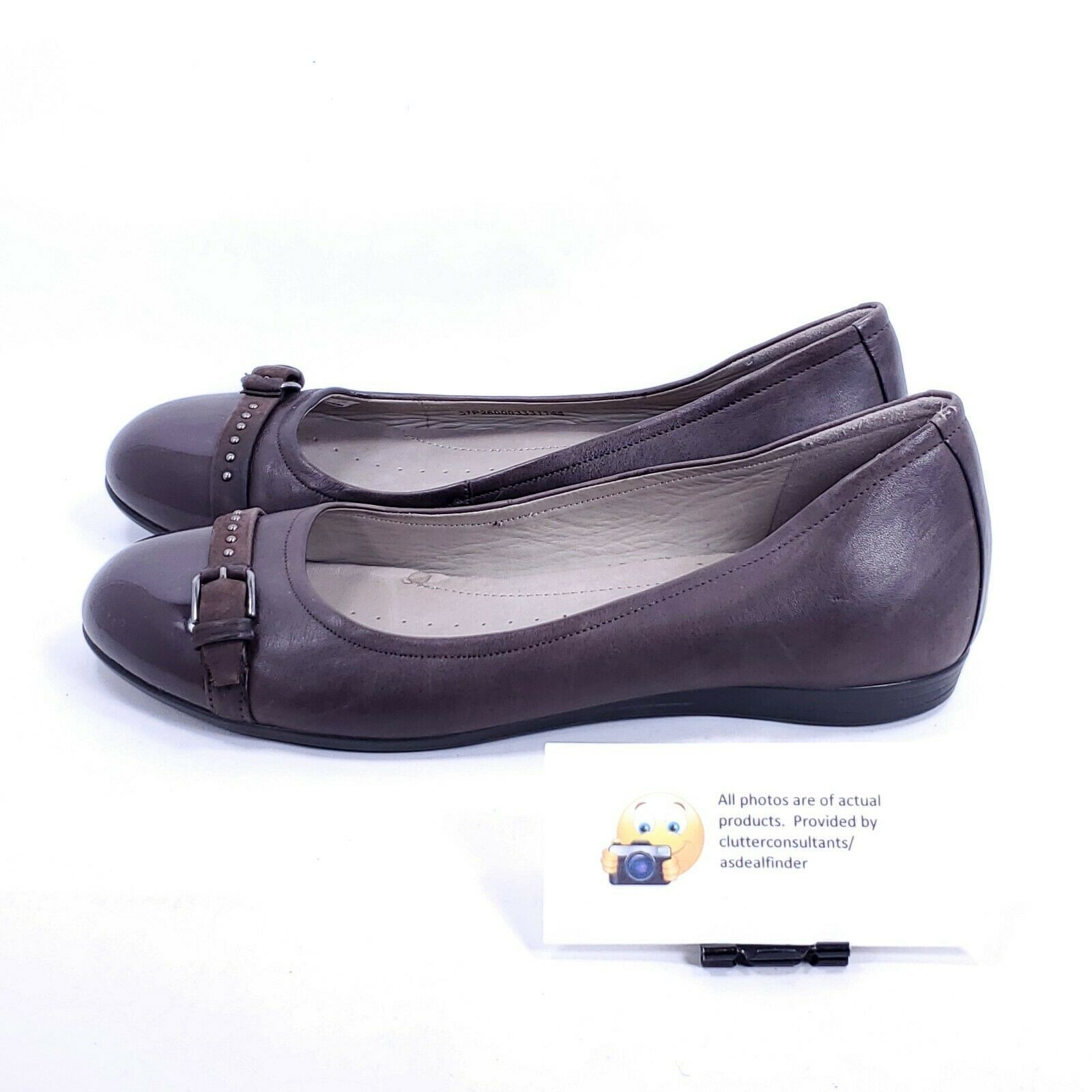 Ecco Ecco Toe Casual Ballet Flat Womens Size 6.5 Brown Size US 6.5 / IT 36.5 - 1 Thumbnail