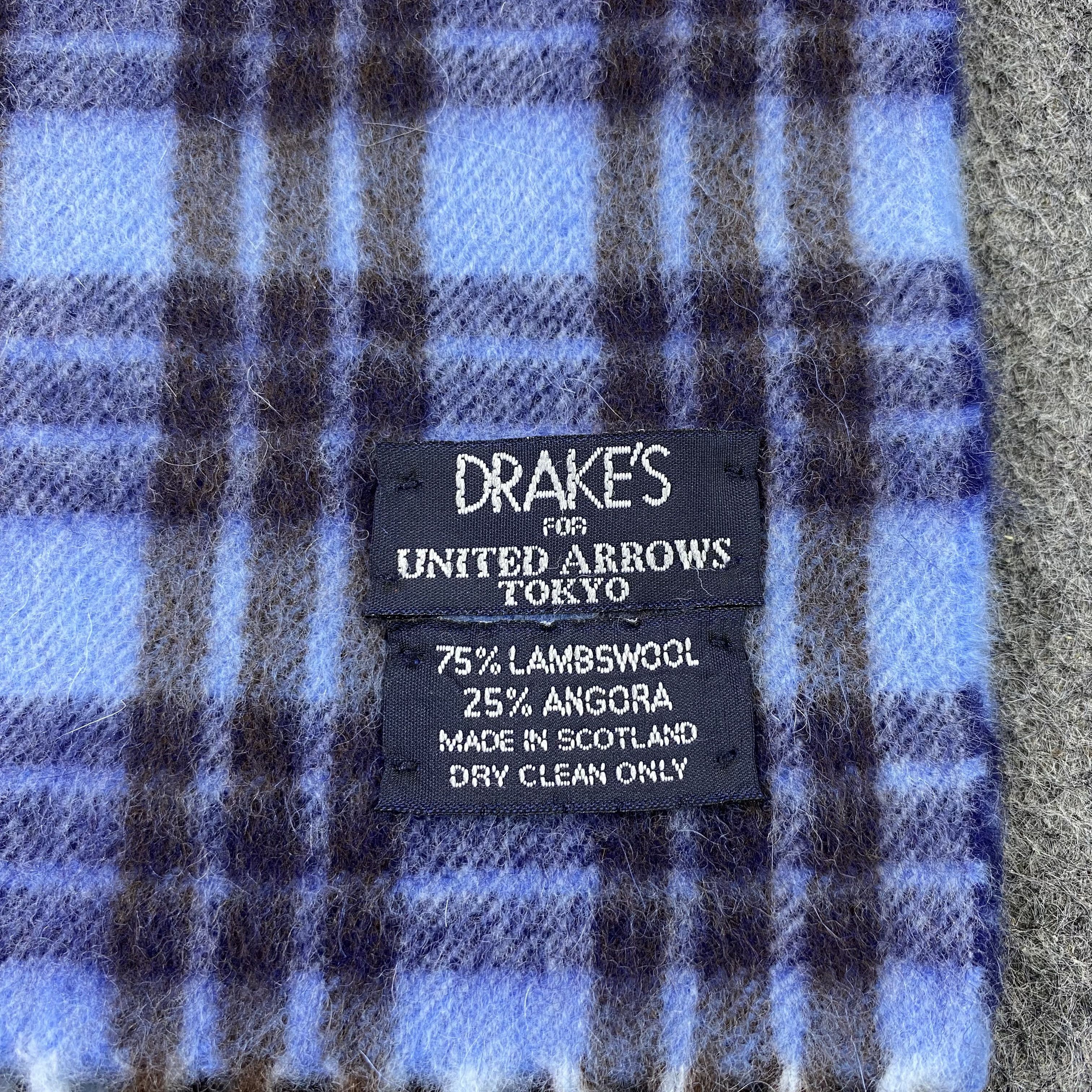 Drake's × United Arrows × Vintage Drakes For United Arrows Scarf / Muffler / Neckwear-T1447 Size ONE SIZE - 5 Thumbnail