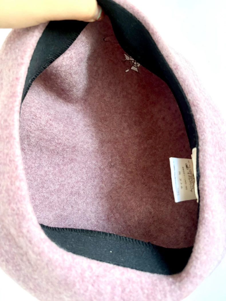 Vivienne Westwood Vivienne Westwood Old pink Saturn beret with plums Size ONE SIZE - 7 Thumbnail