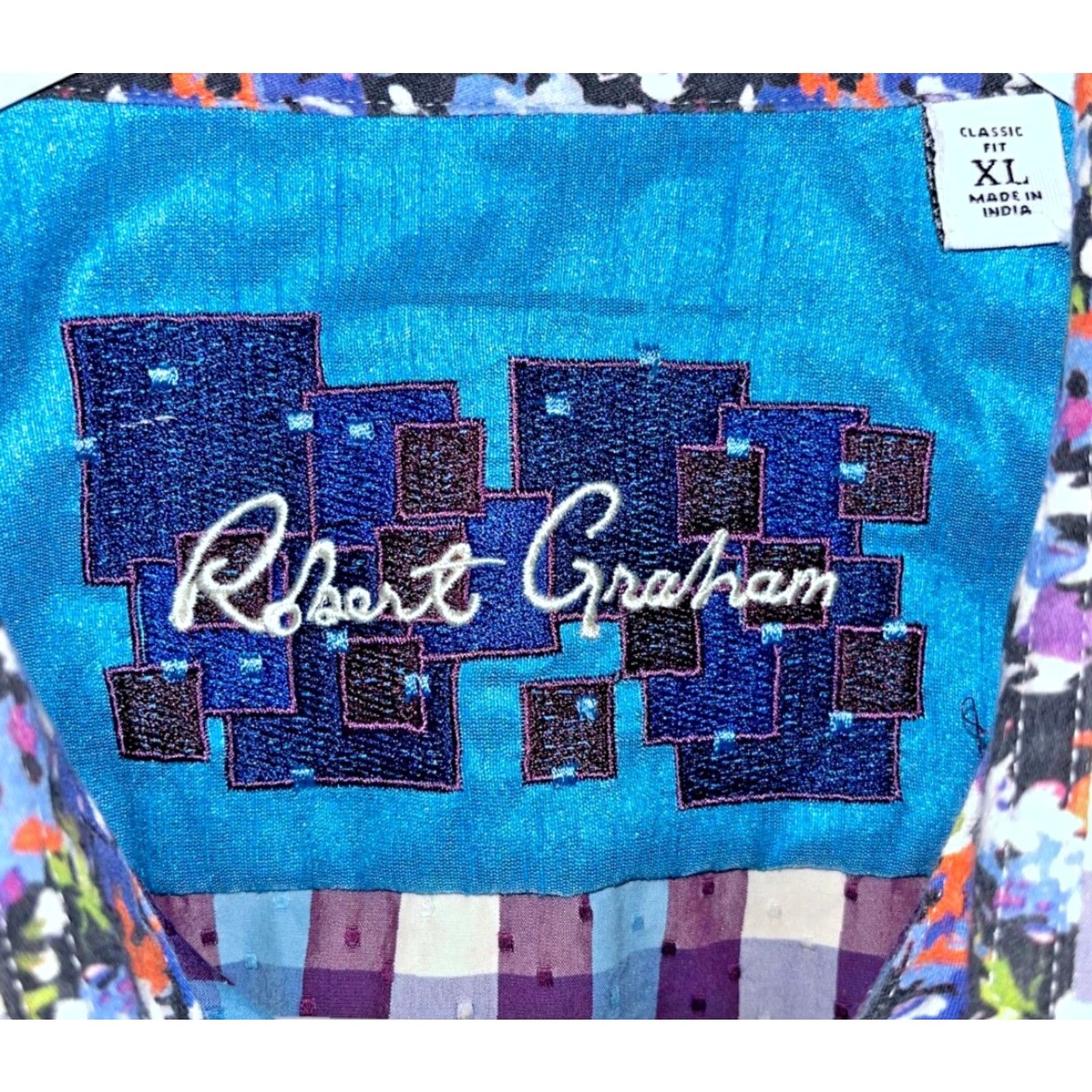 Robert Graham VINTAGE? Size US XL / EU 56 / 4 - 6 Thumbnail