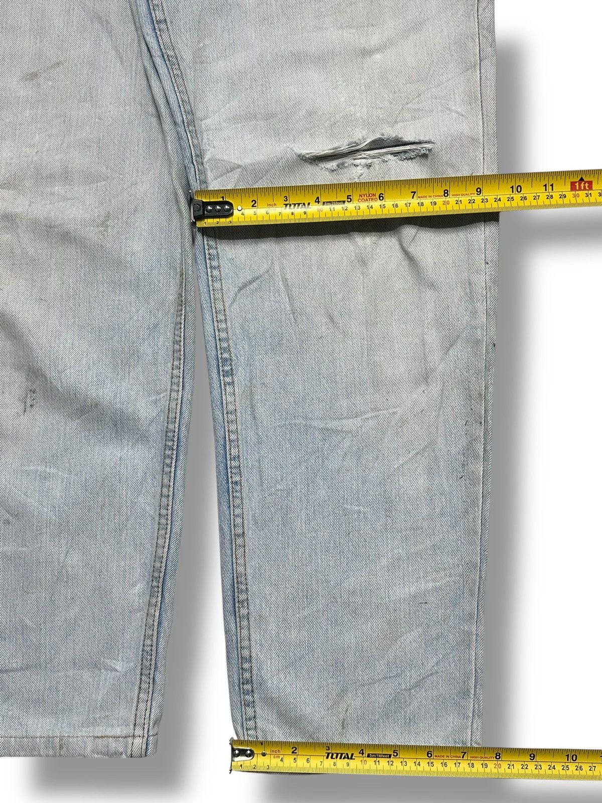 Levi's Levis 1991 Dixhuit Big E Black Tab Straight Leg & BlueWash Size US 34 / EU 50 - 21 Thumbnail