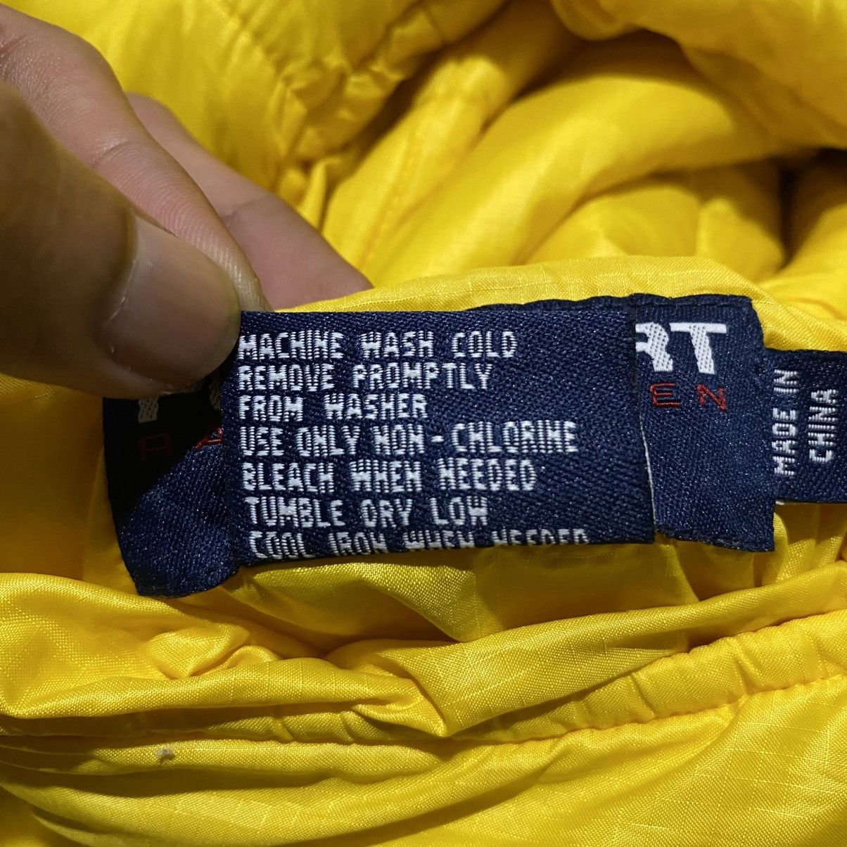 Polo Ralph Lauren Vintage Polo Sport Ralph Lauren Reversible Puffer Jacket Size US L / EU 52-54 / 3 - 10 Thumbnail