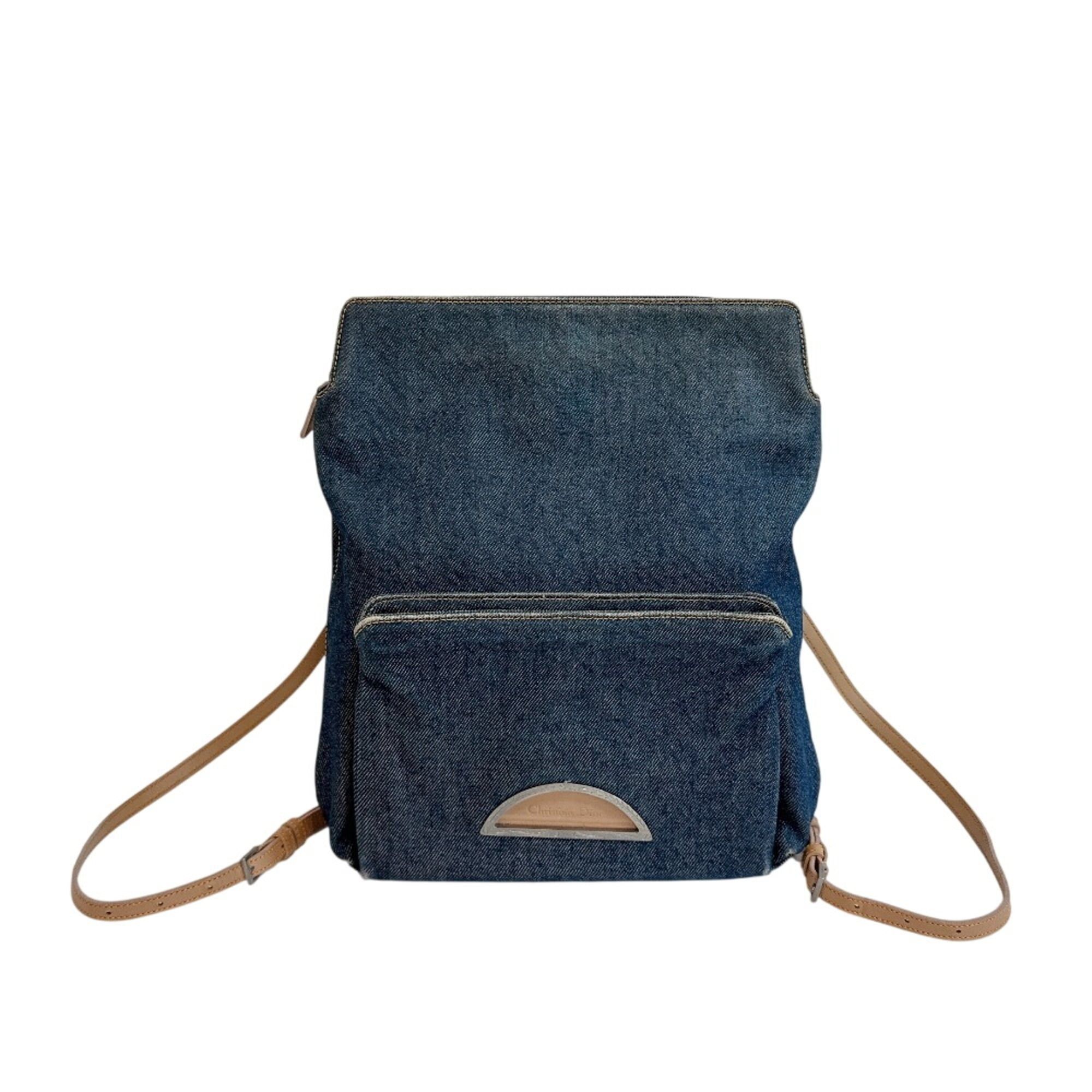 Dior Christian Dior Dior Maris Pearl Backpack, Rucksack, Daypack, Bag, Blue Size ONE SIZE - 1 Thumbnail