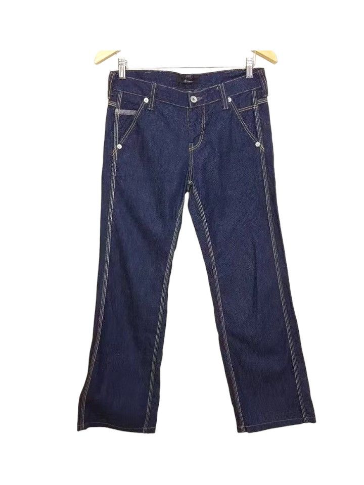 Johnbull Triple Inseam Outseam Stitching Jeans Pant