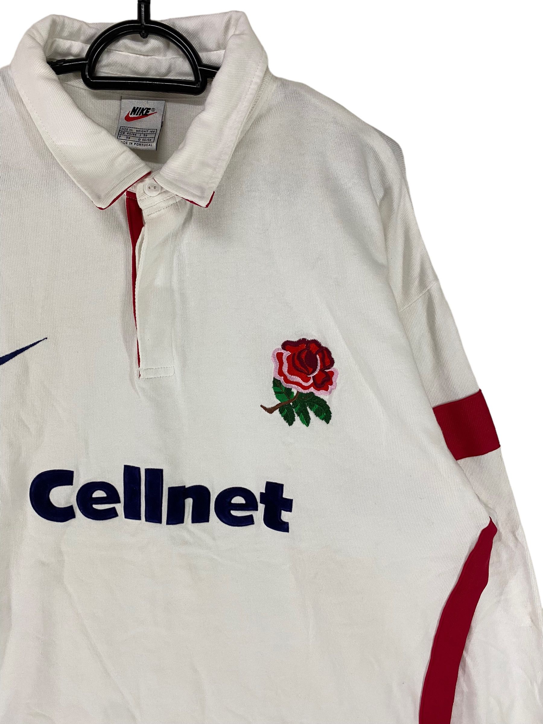 Nike × Vintage 90s England deadstock Celnett rugby jersey Size US XL / EU 56 / 4 - 4 Thumbnail