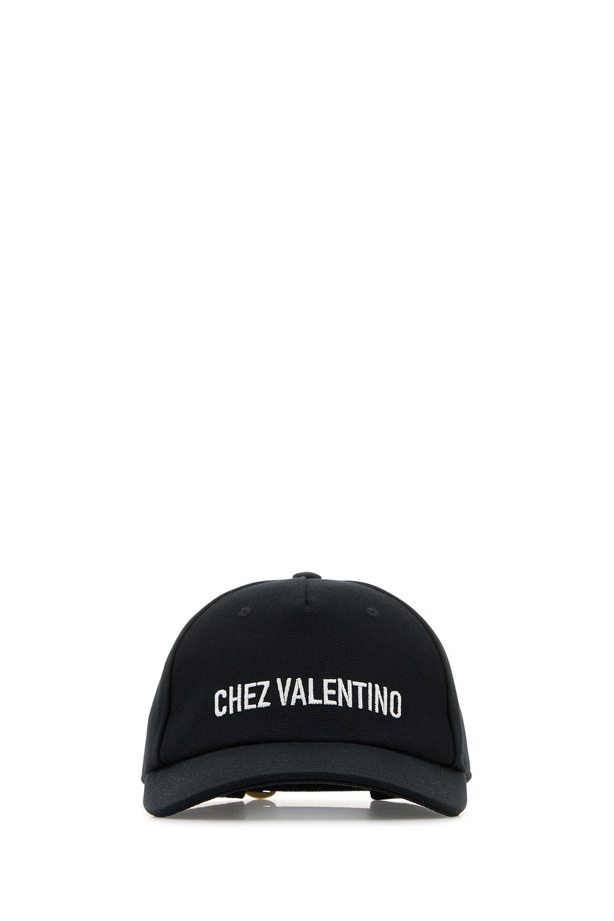 Valentino Midnight Blue Cotton Baseball Cap Size ONE SIZE - 1 Thumbnail
