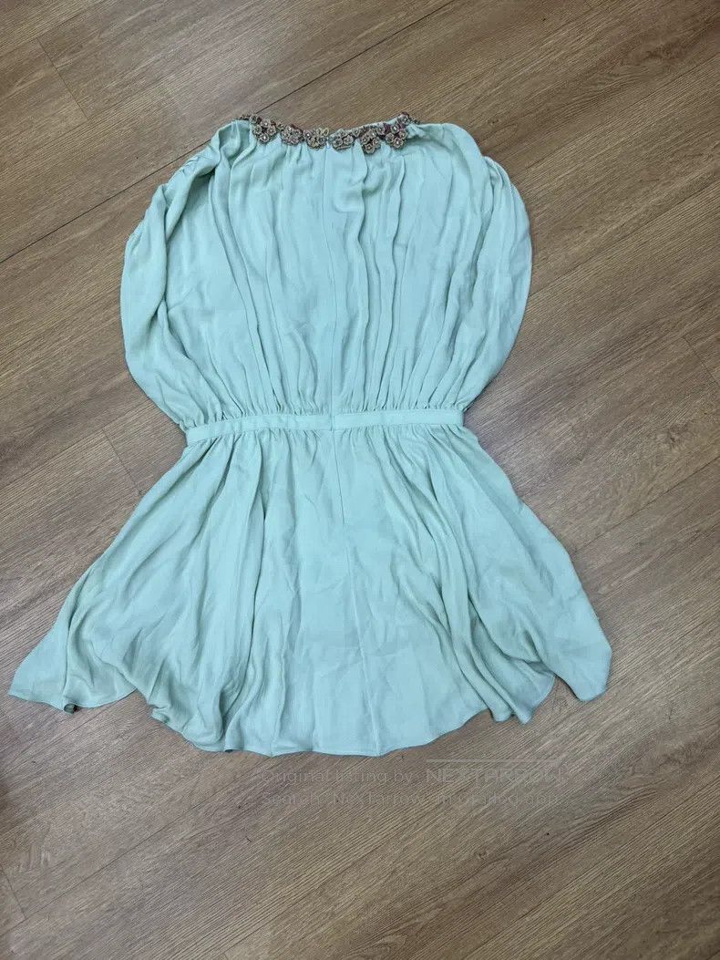 Valentino Valentino Green silk dress Size S / US 4 / IT 40 - 3 Thumbnail