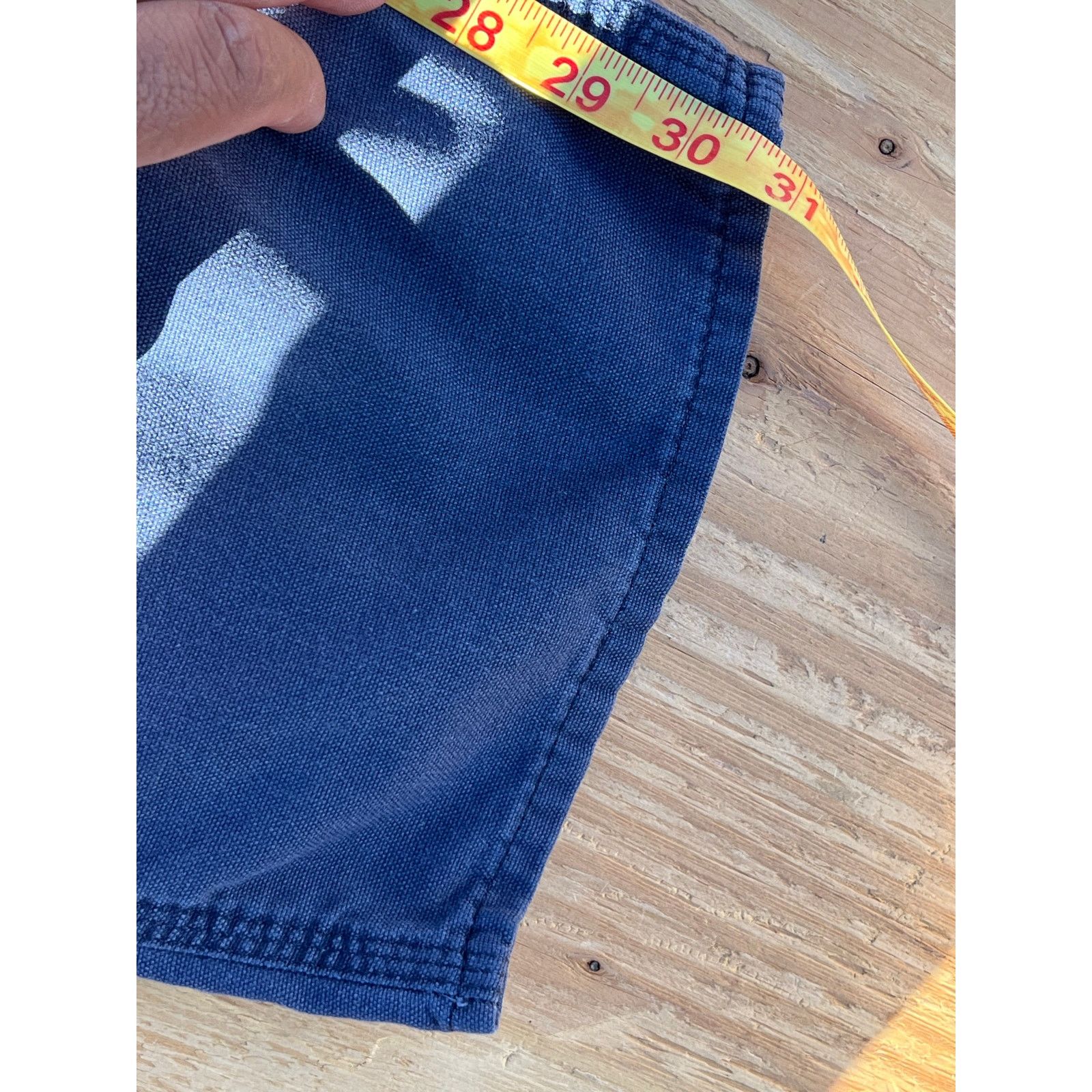 Carhartt Carhartt Men's Carpenter Pants 36 Navy Soft Canvas Dungaree Size US 36 / EU 52 - 8 Thumbnail