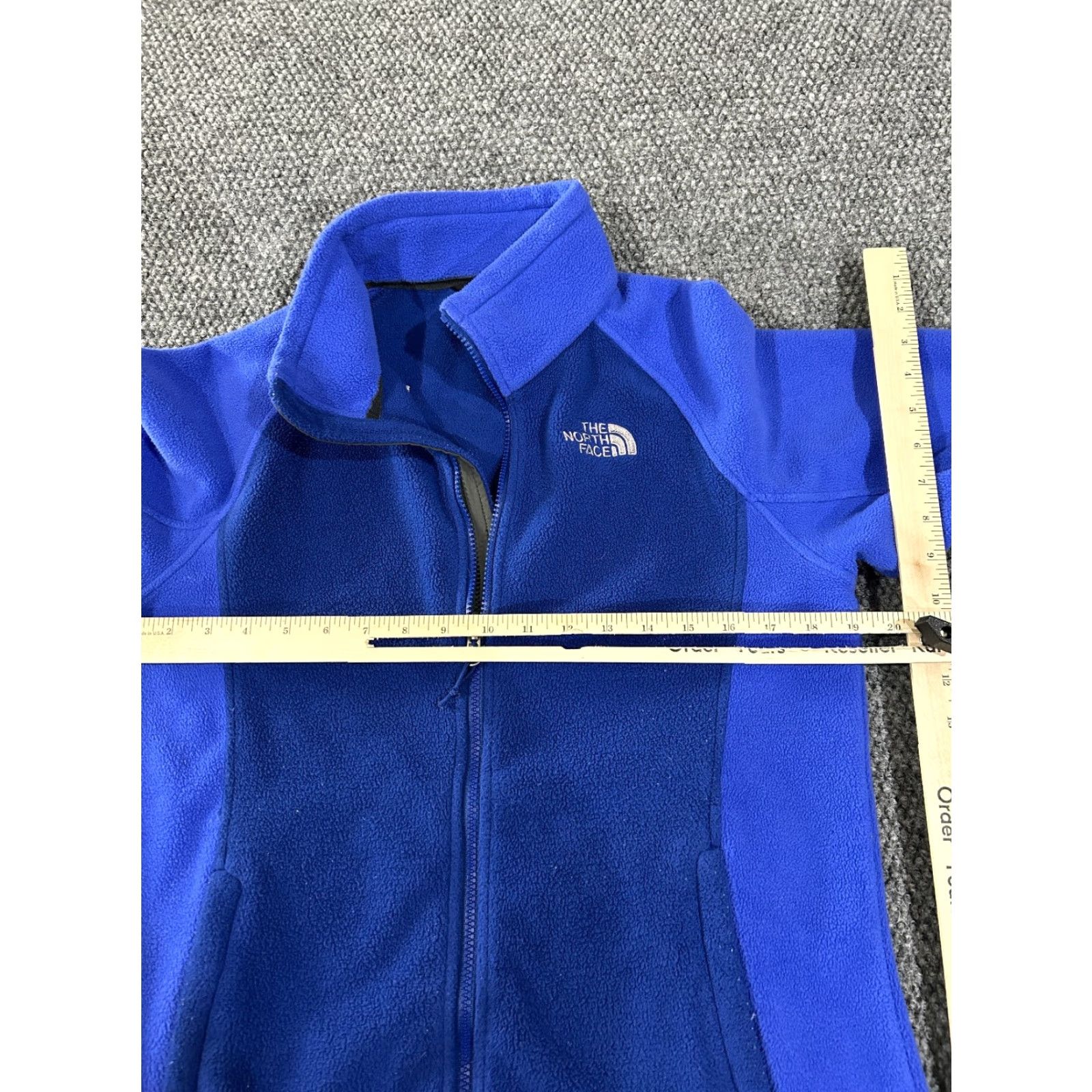 The North Face The North Face fleece jacket womens M blue full zip Polartec outdoor hiking Regular Fit Size M / US 6-8 / IT 42-44 - 4 Thumbnail