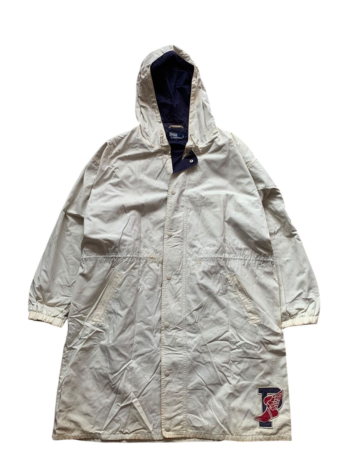 Polo Ralph Lauren 🔥VTG 90S POLO RL P WING PARKA JACKETS Size US L / EU 52-54 / 3 - 1 Thumbnail