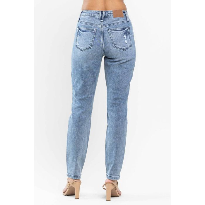Judy Blue High Waist Column Straight Jeans main image 0