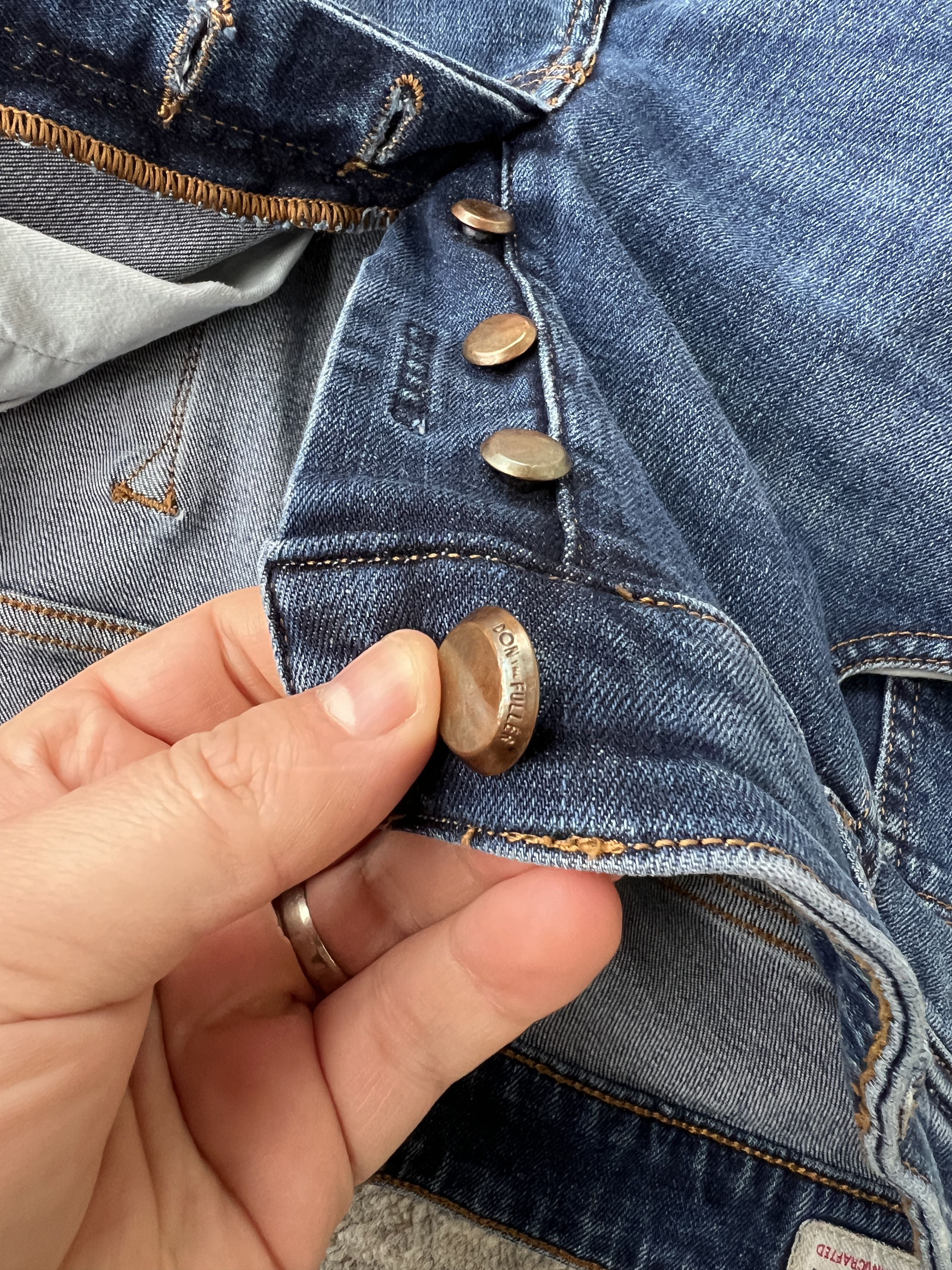 Other Don The Fuller Slim Jeans Size US 31 - 6 Thumbnail