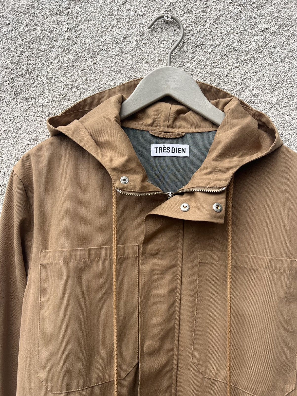 Tres Bien Très Bien Short Trench Parka Beige Men’s Size 48 Medium Size US M / EU 48-50 / 2 - 3 Thumbnail
