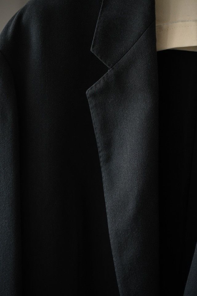A.PRESSE A.PRESSE / Washed Silk Jacket (Charcoal) Size US XL / EU 56 / 4 - 5 Thumbnail