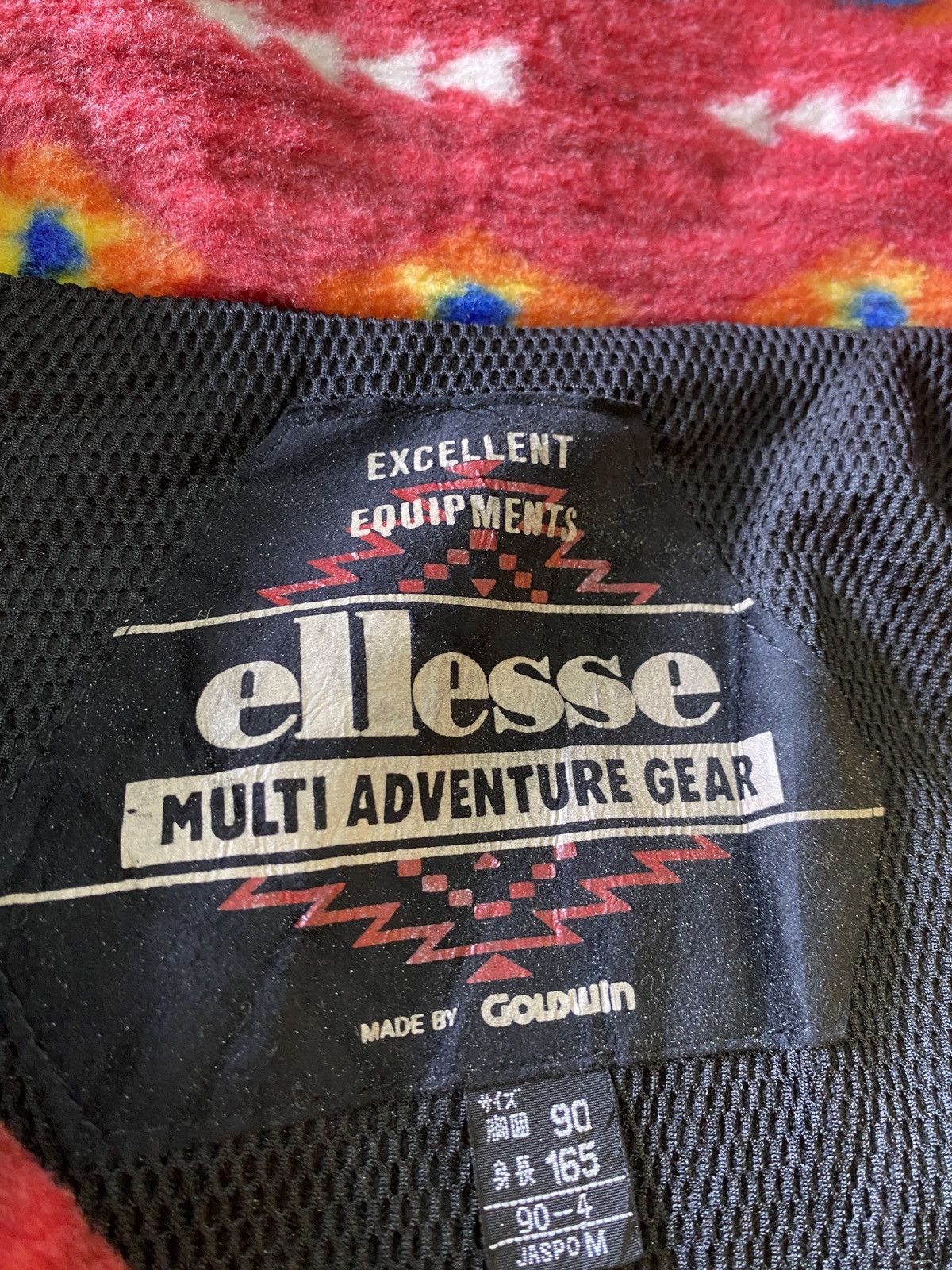Ellesse Vintage Ellese Jacket Multi Aventure Gear M Size US L / EU 52-54 / 3 - 8 Thumbnail