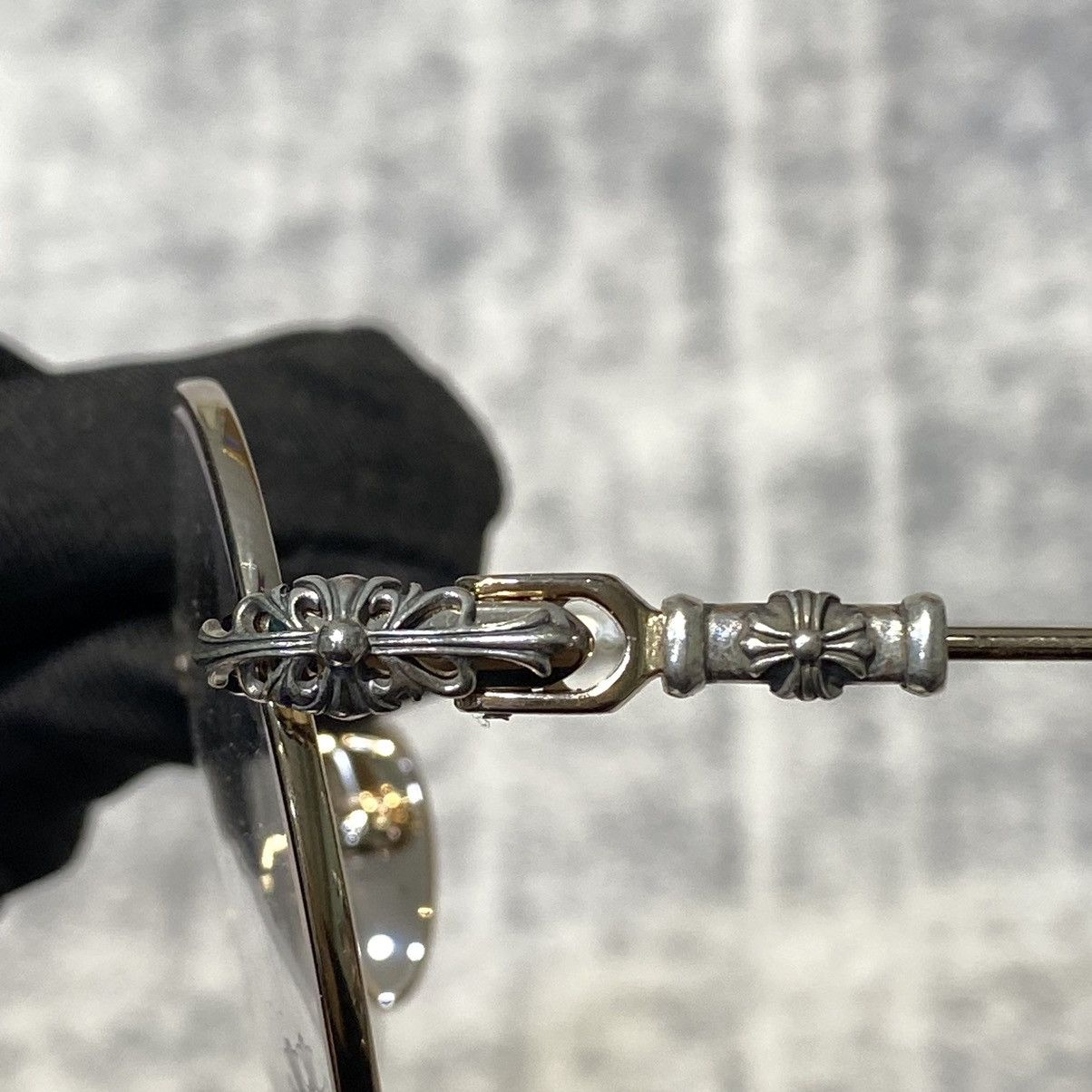 Chrome Hearts CHROME HEARTS BUBBA-A GOLD PLATED/ PLASTIC Size ONE SIZE - 10 Thumbnail