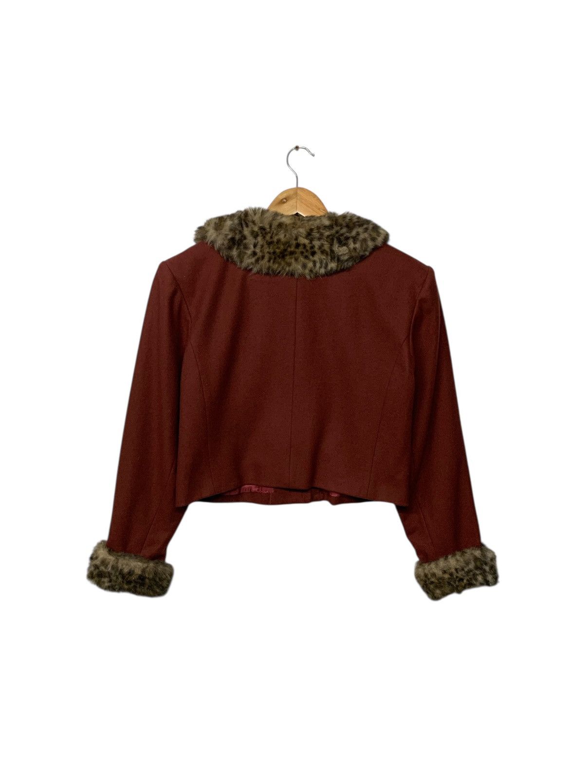 Noah Very Rare Noah Crop Top Fur Button Ups Jacket Size L / US 10 / IT 46 - 4 Thumbnail