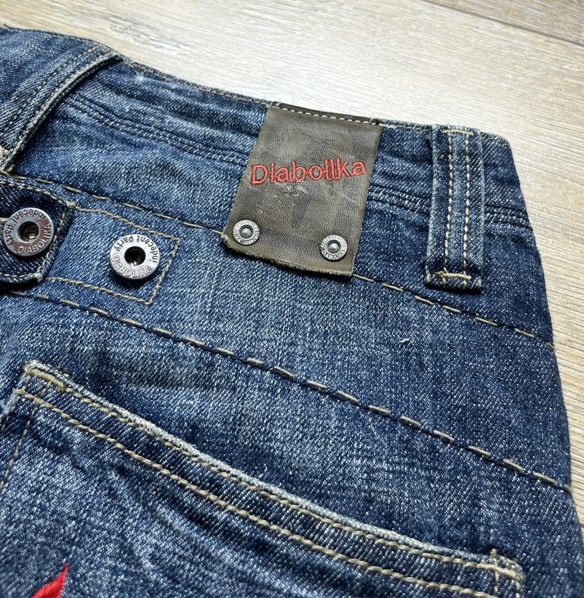 Other IF SIX WAS NINE STYLE DIABOLIKA JAPANESE BONDAGE SHORTS 90S Size US 32 / EU 48 - 6 Thumbnail