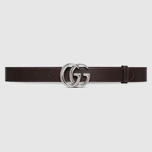 Gucci Gucci GG Marmont Thin Belt SIZE 115 Size ONE SIZE - 1 Thumbnail