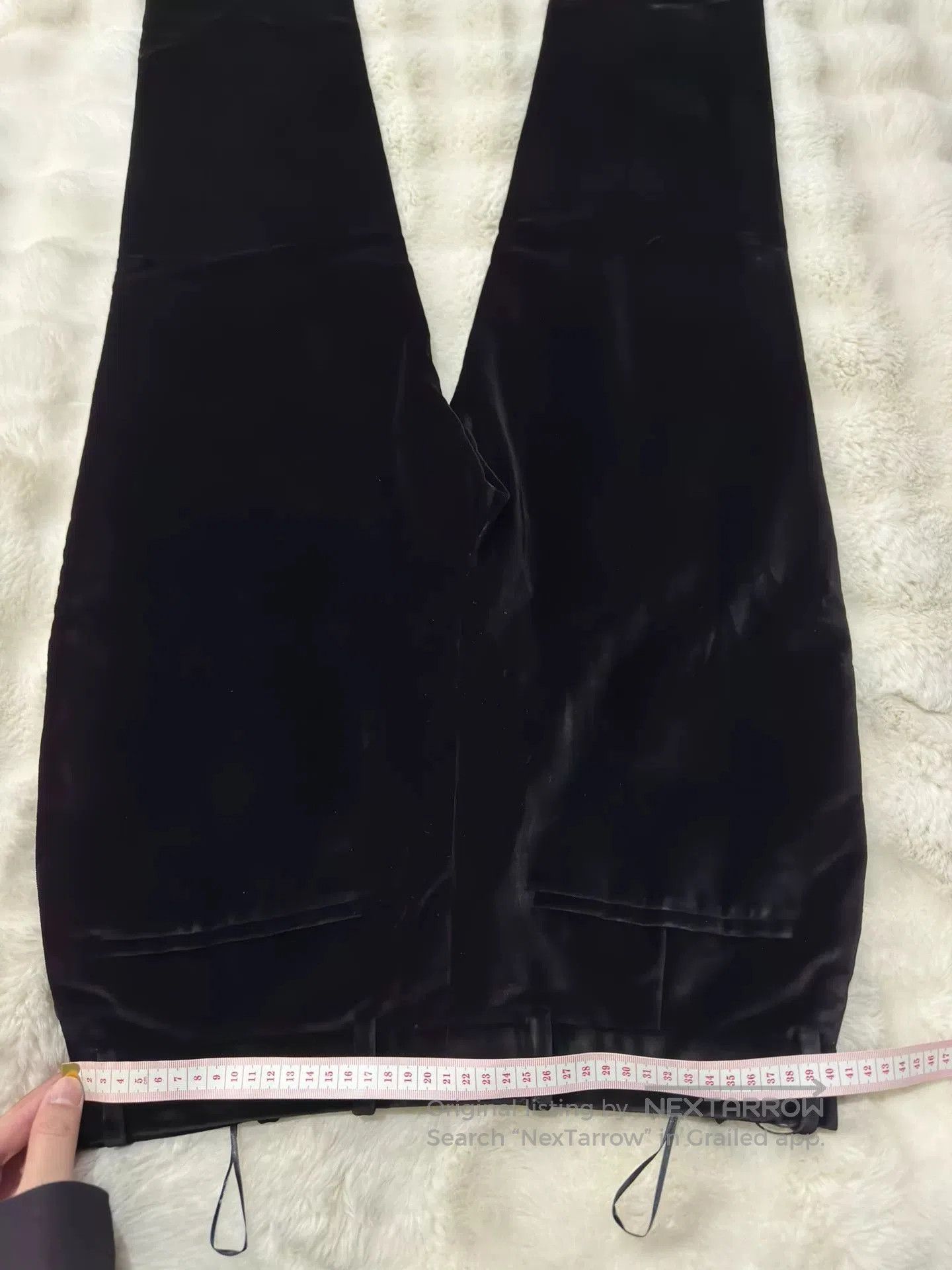 Saint Laurent Paris Saint Laurent 23 Show Velvet Smoking Pants. Size 41" - 7 Thumbnail