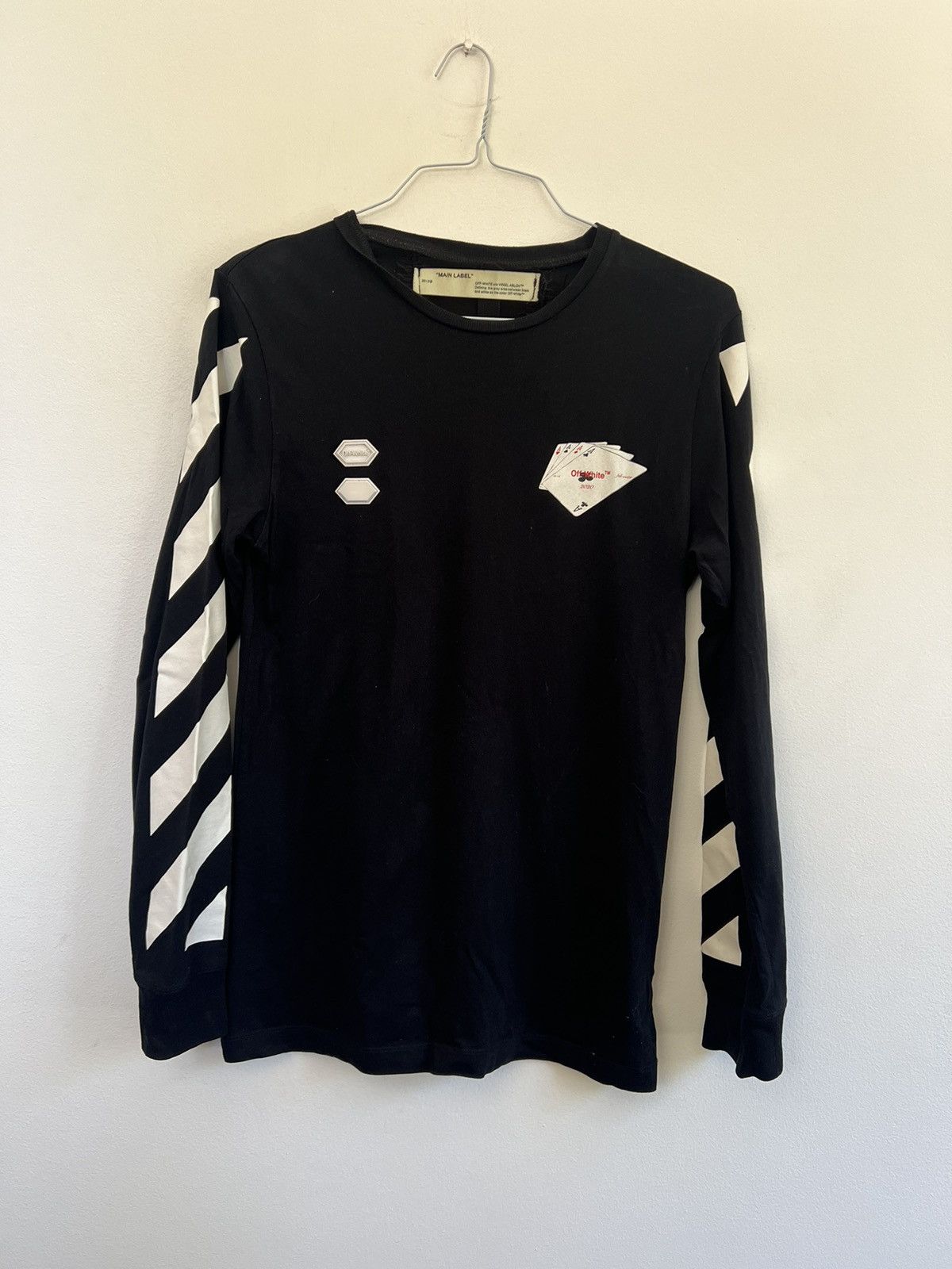 Off-White Off white Hand Card Long Sleeve TEE Size US S / EU 44-46 / 1 - 2 Thumbnail