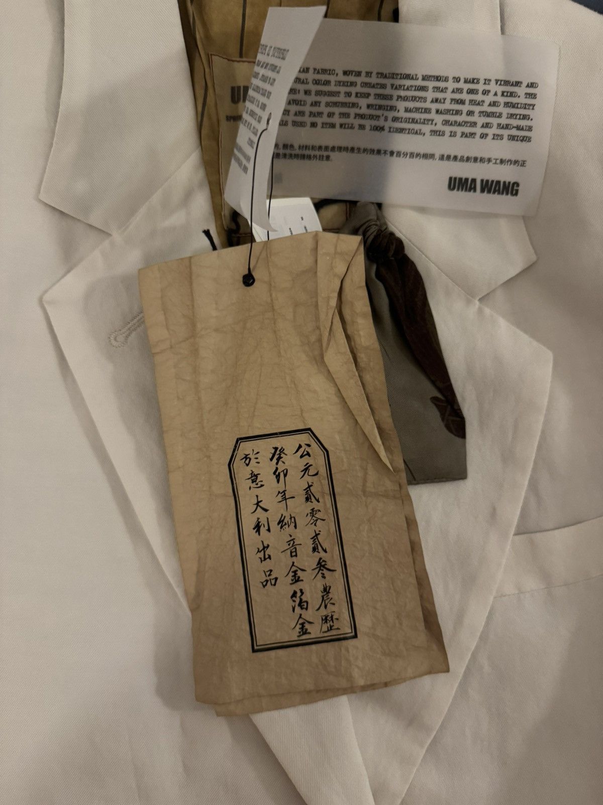 Uma Wang Uma Wang SS2024 KAVA Jacket Off White Paper Fibre Italy M Size M / US 6-8 / IT 42-44 - 8 Thumbnail