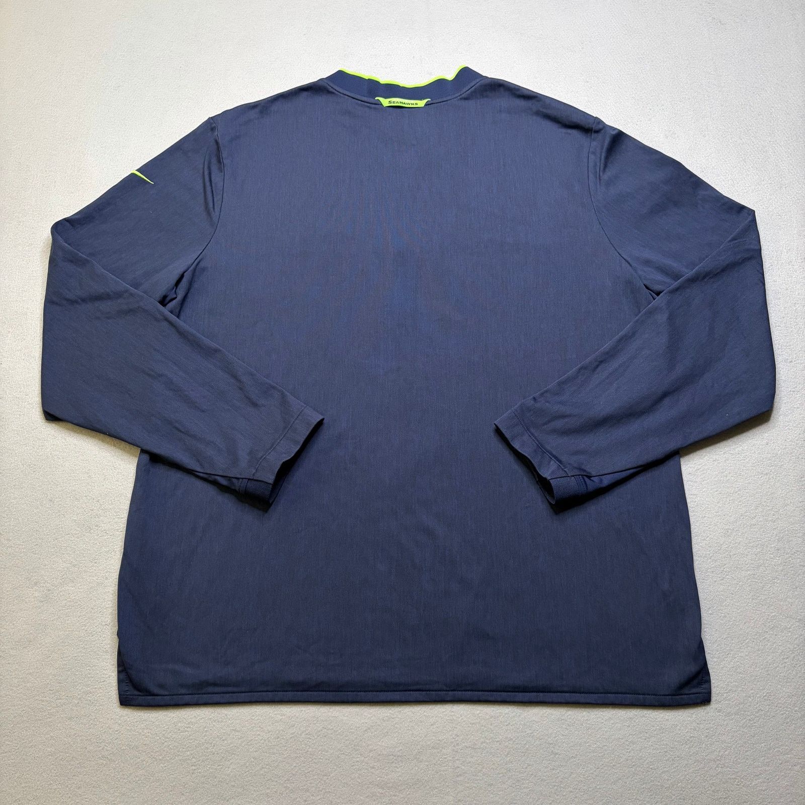 Nike Nike Dri-FIT Seattle Seahawks 1/4 Zip Pullover Men XL Size US XL / EU 56 / 4 - 6 Thumbnail