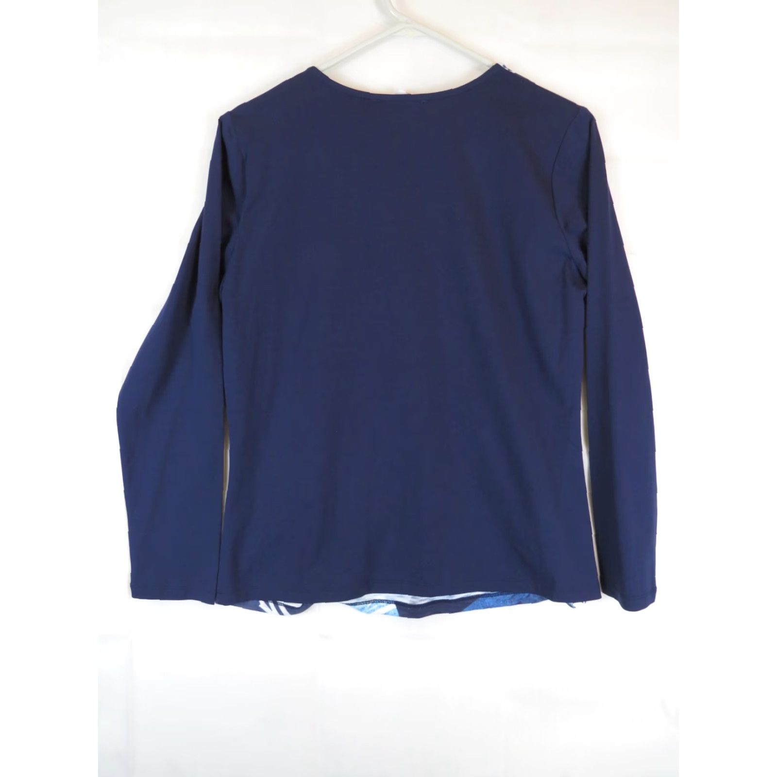 Vintage VINTAGE Beta's Choice WOMEN'S M Blue print LONG SLEEVE SHIRT Size M / US 6-8 / IT 42-44 - 5 Thumbnail
