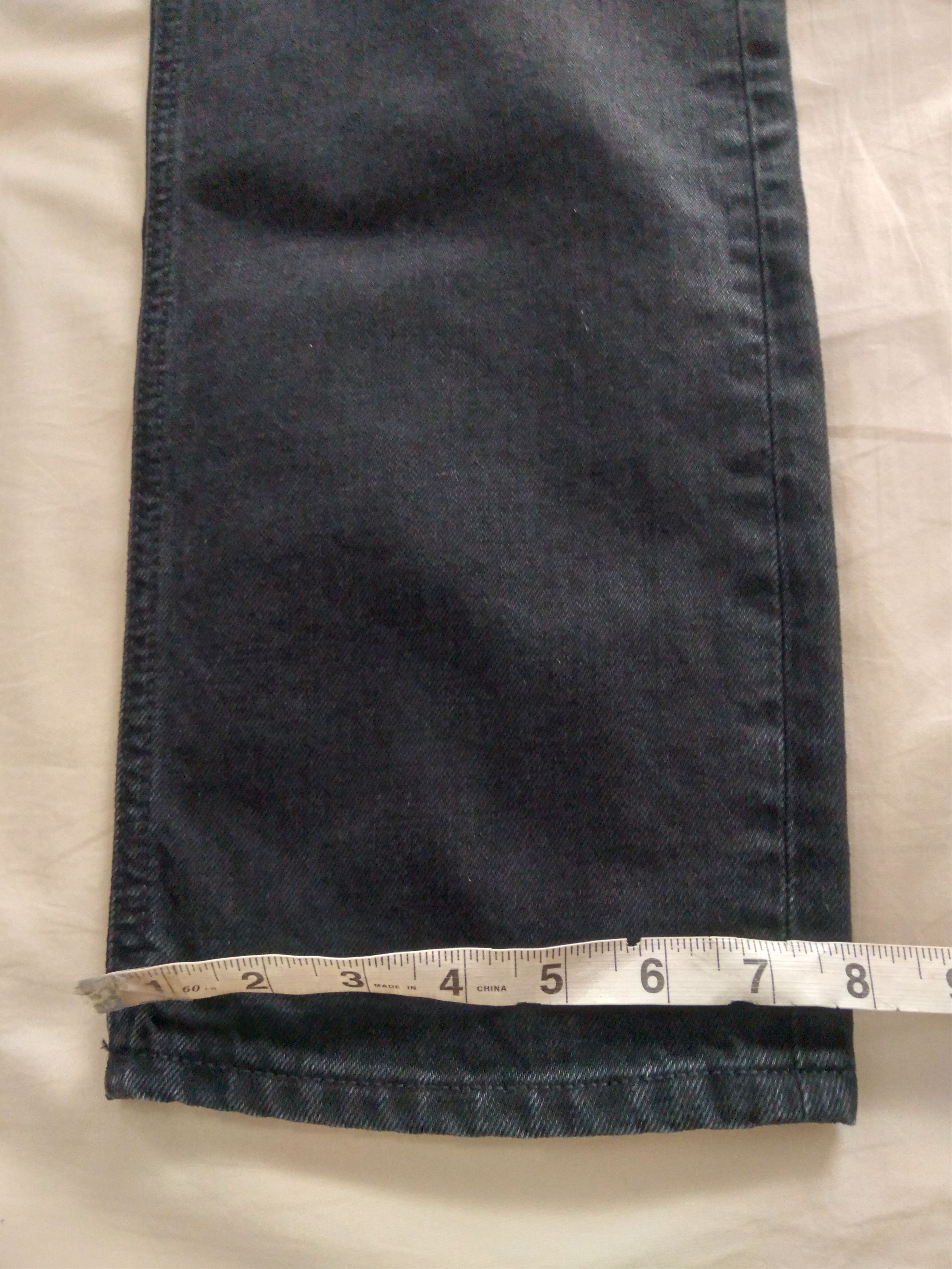 Sefr Washed Black Straight Jeans Italy 30 Size US 30 / EU 46 - 7 Thumbnail