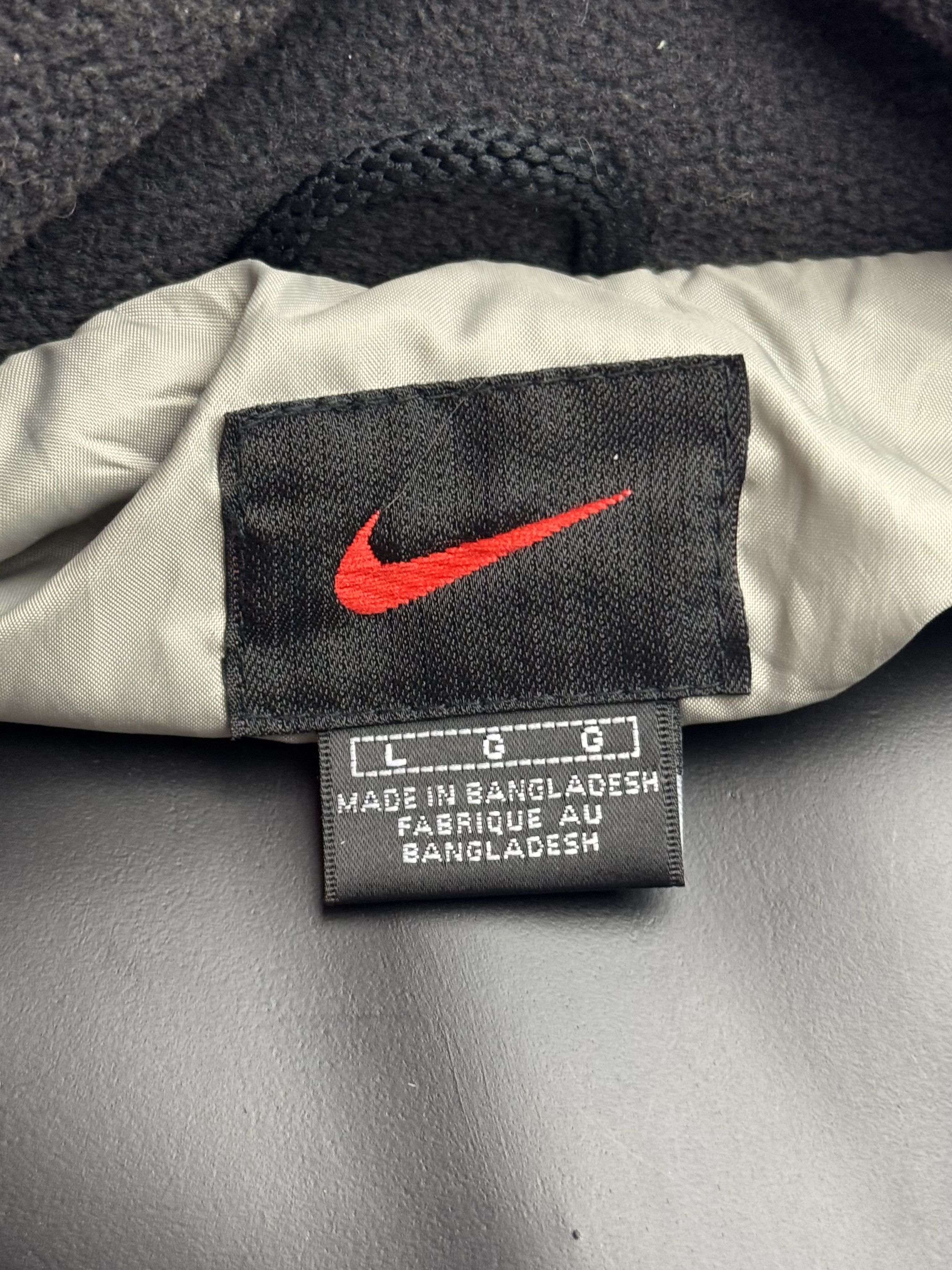 Nike VTG 90s Nike Men’s Indigo Quilted Puffer Jacket Size US L / EU 52-54 / 3 - 7 Thumbnail
