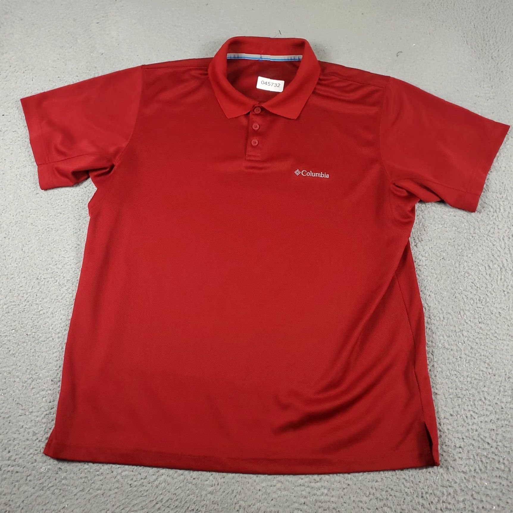 Vintage Columbia Polo Shirt Mens Size XL Red Casual Short Sleeve Adult Polo Shirt Red Columbia XL Mens Size US XL / EU 56 / 4 - 2 Thumbnail