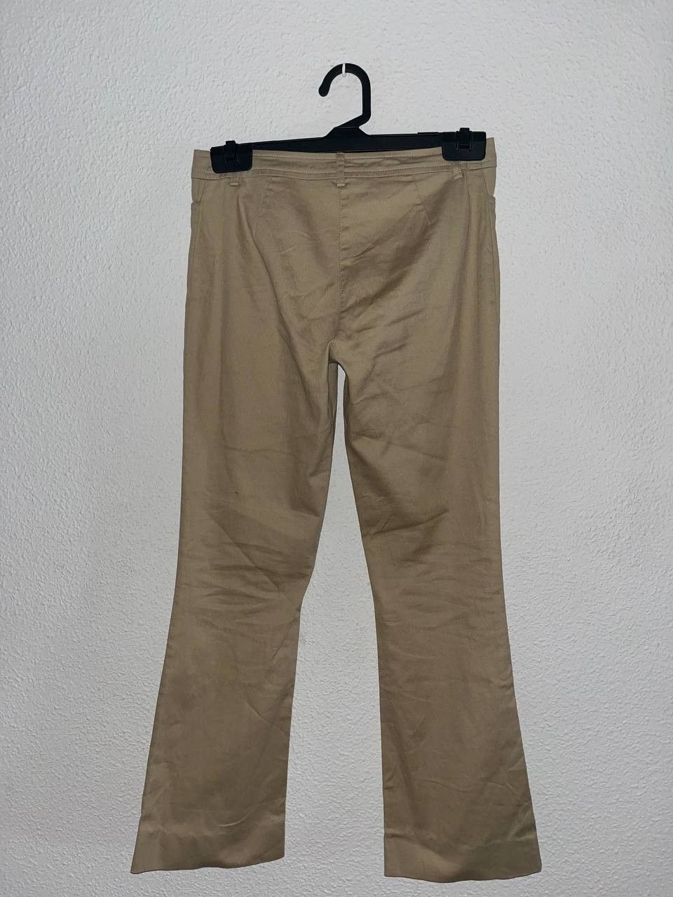 Dolce & Gabbana Vintage Dolce & Gabbana elegant beige flared pants XS Size 25" / US 0 / IT 36 - 3 Thumbnail