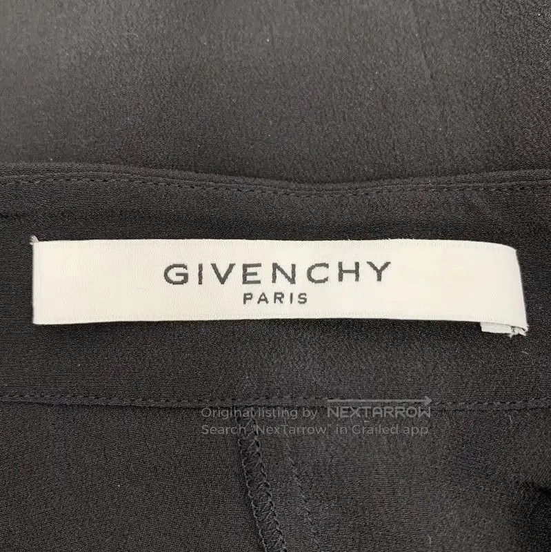 Givenchy Givenchy Black Silk Women's Shirt . Size XS / US 0-2 / IT 36-38 - 5 Thumbnail