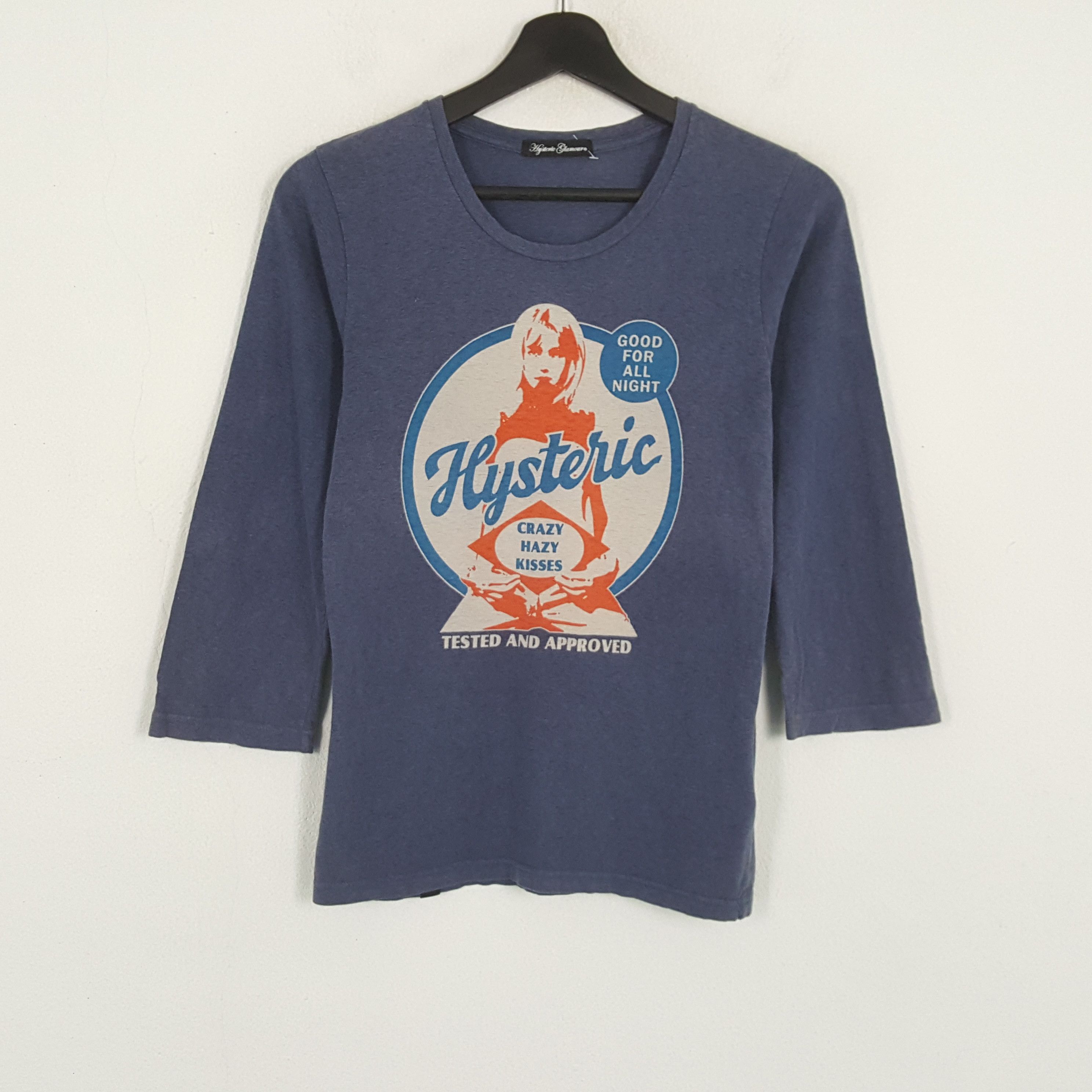 Hysteric Glamour HYSTERIC GLAMOUR Japanese Brand Streetwear Style Tshirt Size XS / US 0-2 / IT 36-38 - 1 Thumbnail