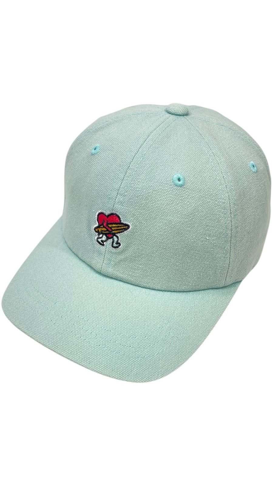 O'Neill Oneill Y2K Style Baby Blue Surf Heart Cotton Hat Cap Size ONE SIZE - 1 Thumbnail