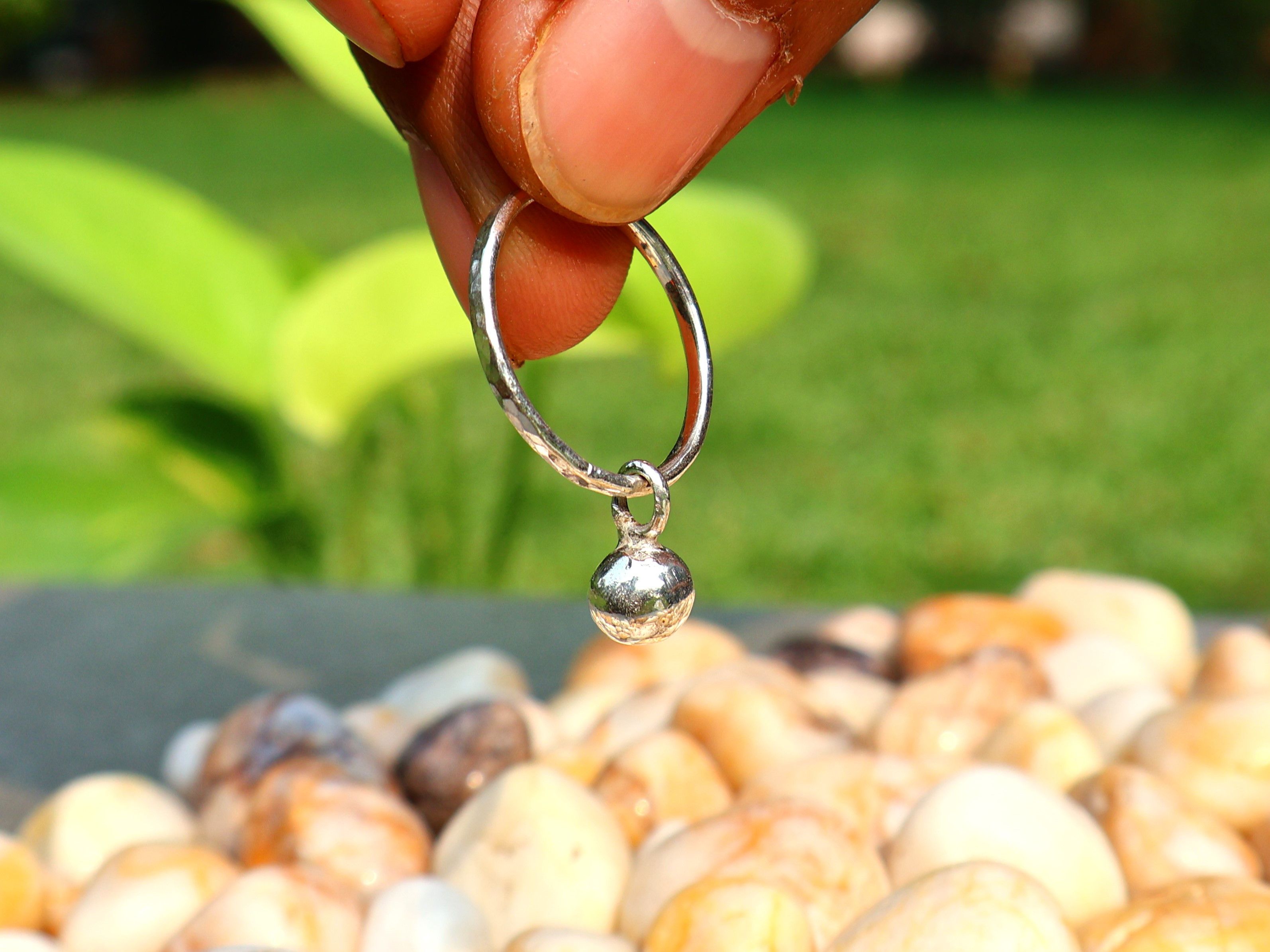 Handmade Ball Ring, 925 Sterling Silver Jewelry, Handmade Women Ring Size ONE SIZE - 3 Thumbnail