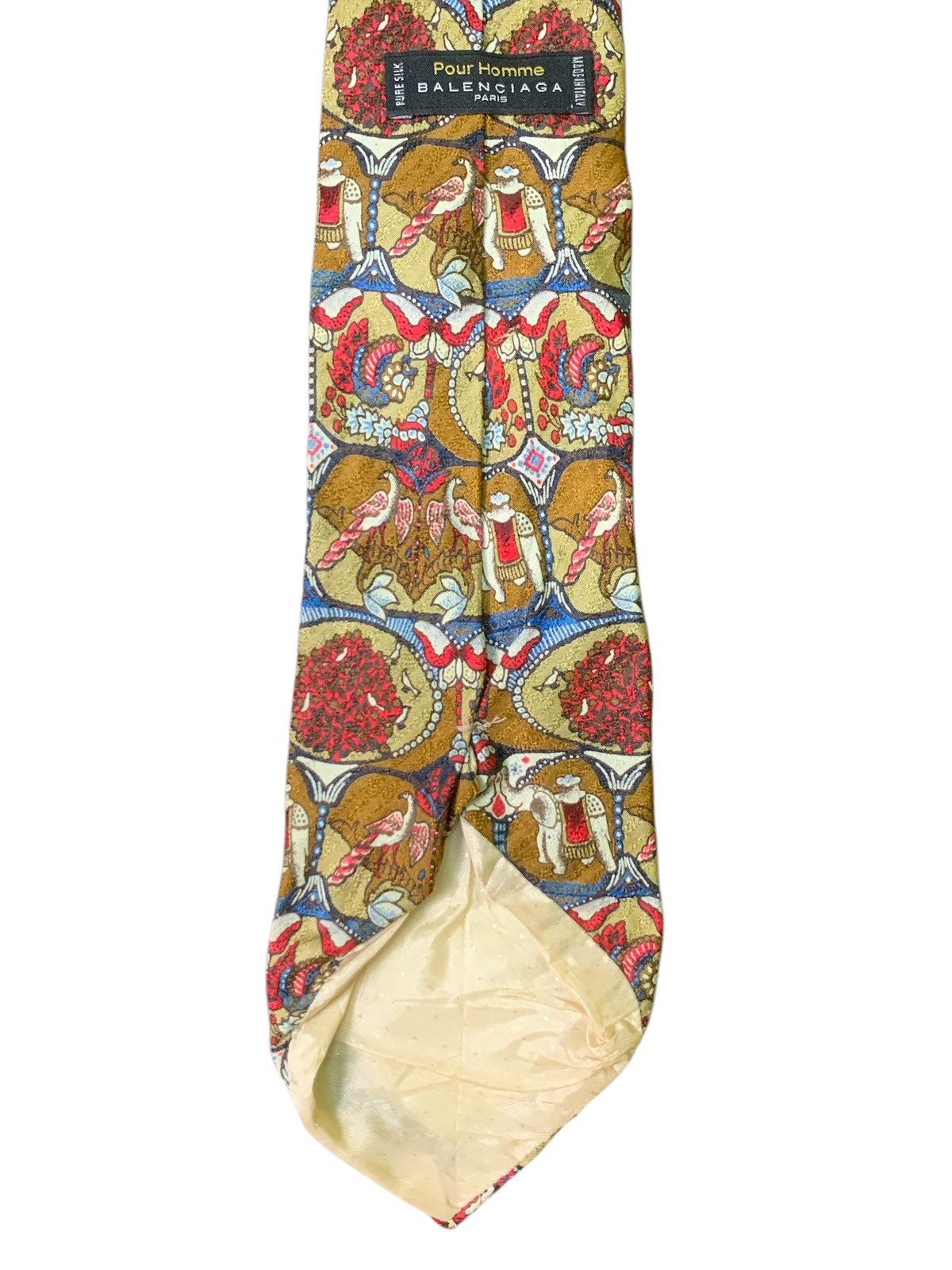 Balenciaga × Designer × Vintage Rare Design Vintage Balenciaga Paris Pour Homme Ties Size ONE SIZE - 4 Thumbnail