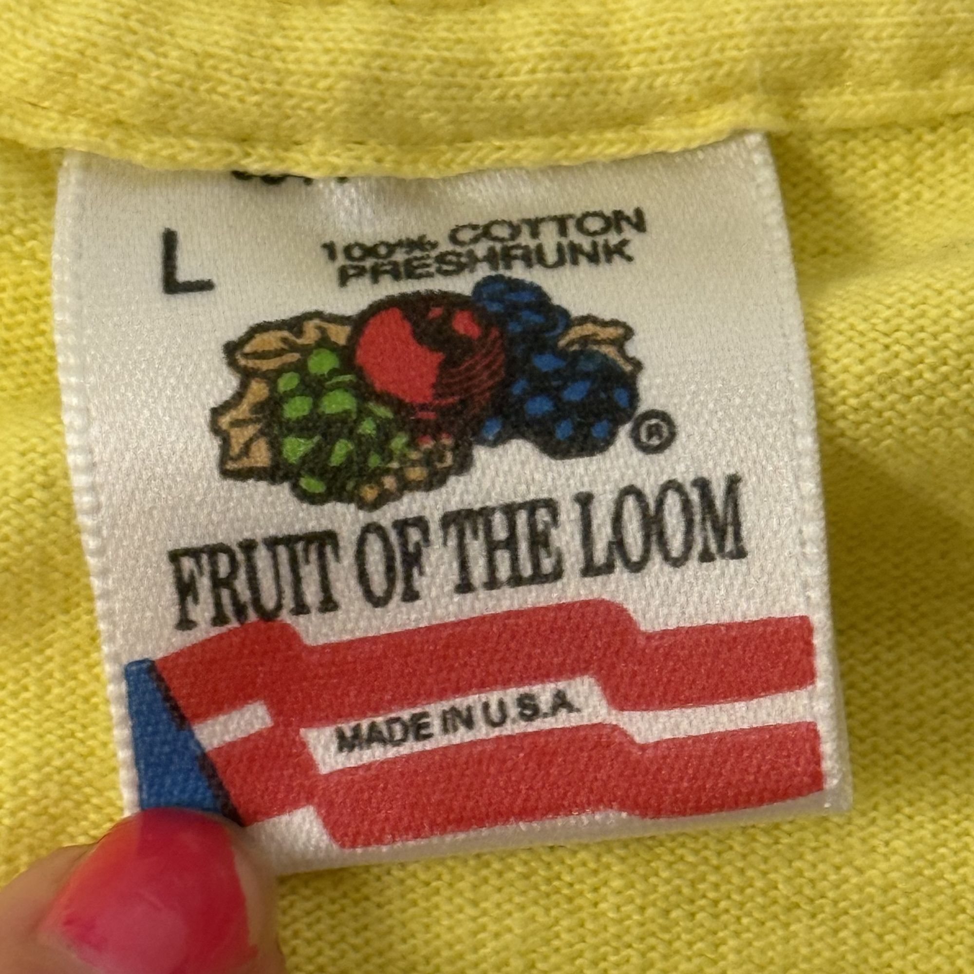 Fruit Of The Loom USA National ARCHIVES II RECORDS 1985 Hidden America T Shirt Size US L / EU 52-54 / 3 - 6 Thumbnail