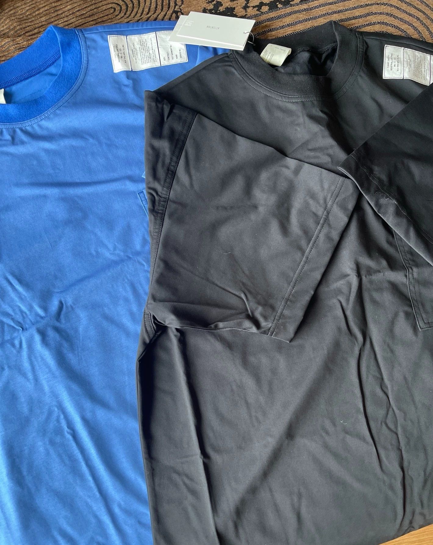 N.Hoolywood N.HOOLYWOOD TEST T-SHIRT Military Patch Crew SS24 Blue 38 Size US M / EU 48-50 / 2 - 2 Thumbnail