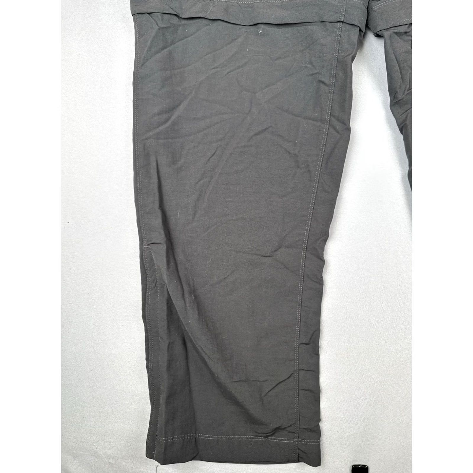The North Face The North Face Mens Cargo Pants XXL Dark Gray Belted Hiking Convertible Outdoor Walking Adventure Size US 39 - 4 Thumbnail