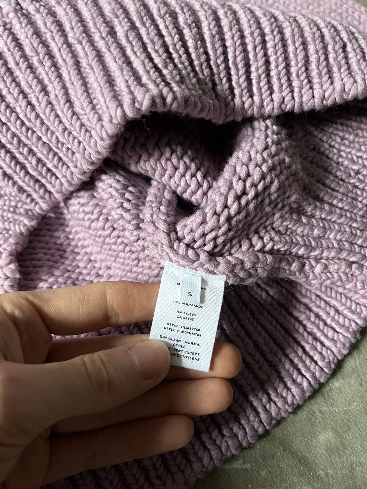 Helmut Lang Helmut Lang seamed knitted sweater pink purple rare Size US S / EU 44-46 / 1 - 12 Thumbnail