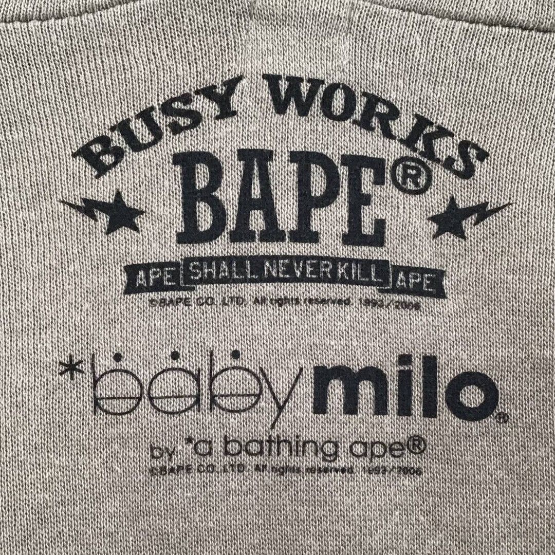 Bape BAPE Milo College Logo Full Zip Hoodie a bathing ape NIGO Size US S / EU 44-46 / 1 - 4 Thumbnail
