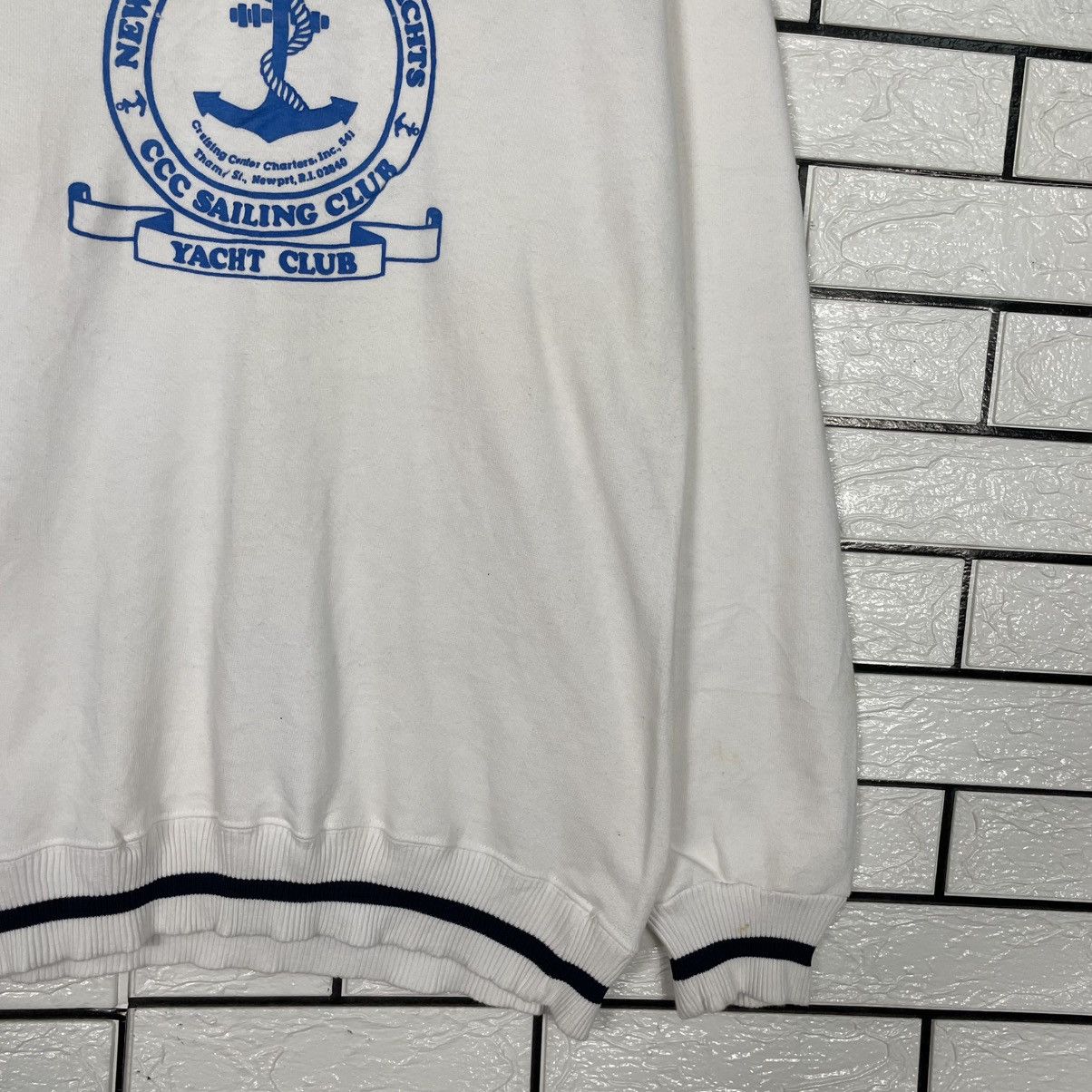Japanese Brand Newport Yatch Club Crewneck Sweatshirt Size US S / EU 44-46 / 1 - 4 Thumbnail