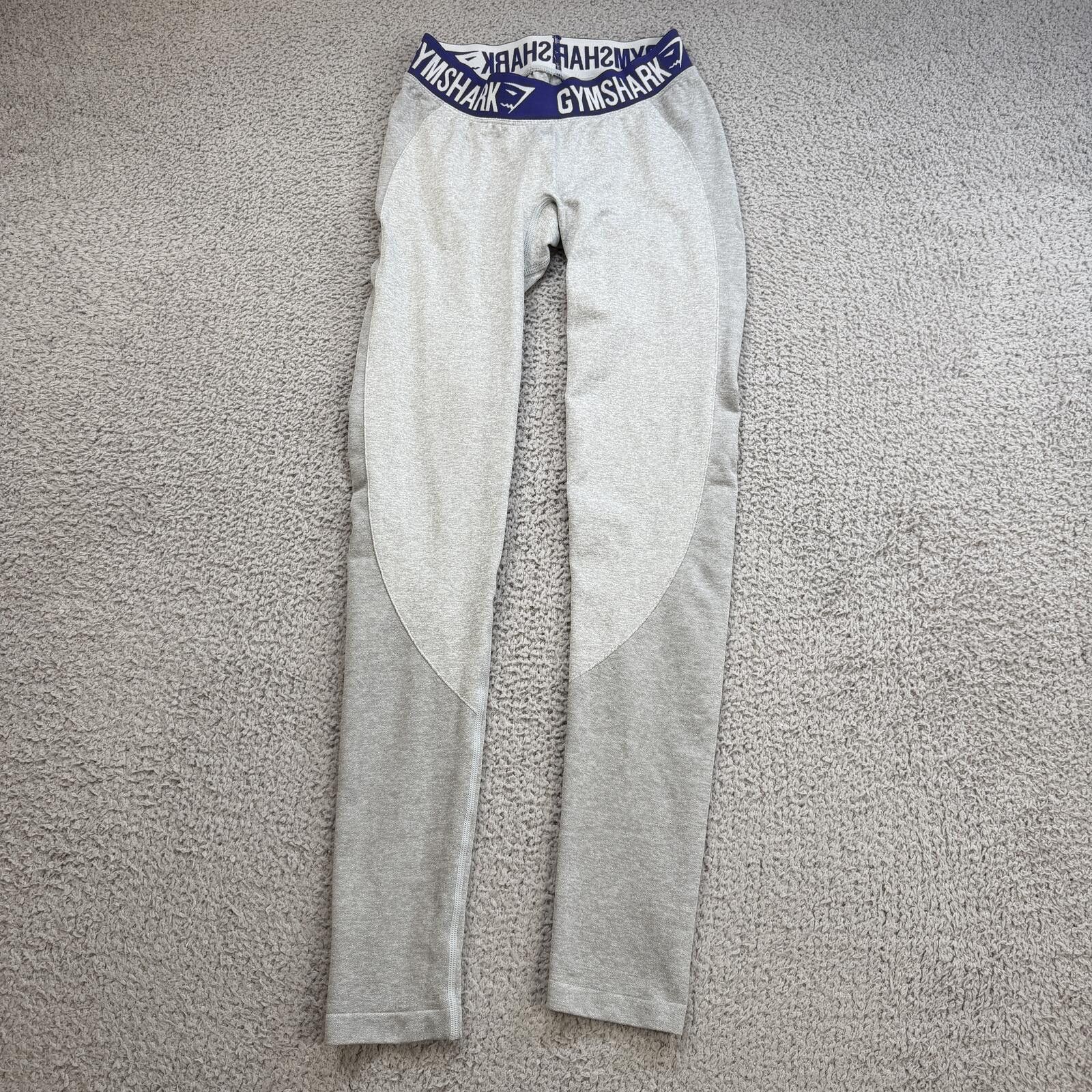 Gymshark Gymshark Gray Seamless Sculpt Leggings Women’s XS Blue Waist Size 26" / US 2 / IT 38 - 1 Thumbnail