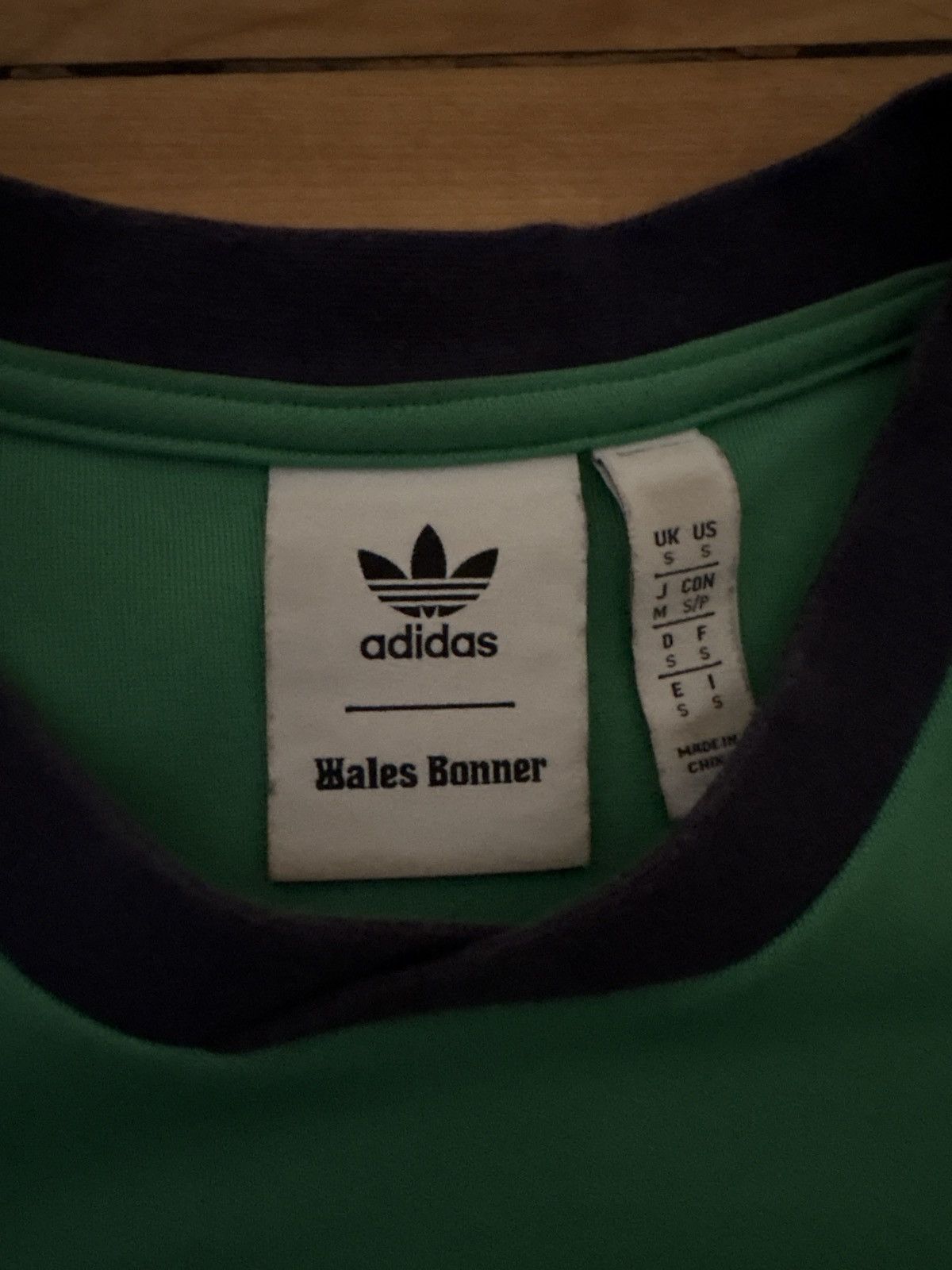 Adidas × Wales Bonner Wales Bonner x Adidas green soccer jersey t shirt Size US S / EU 44-46 / 1 - 4 Thumbnail