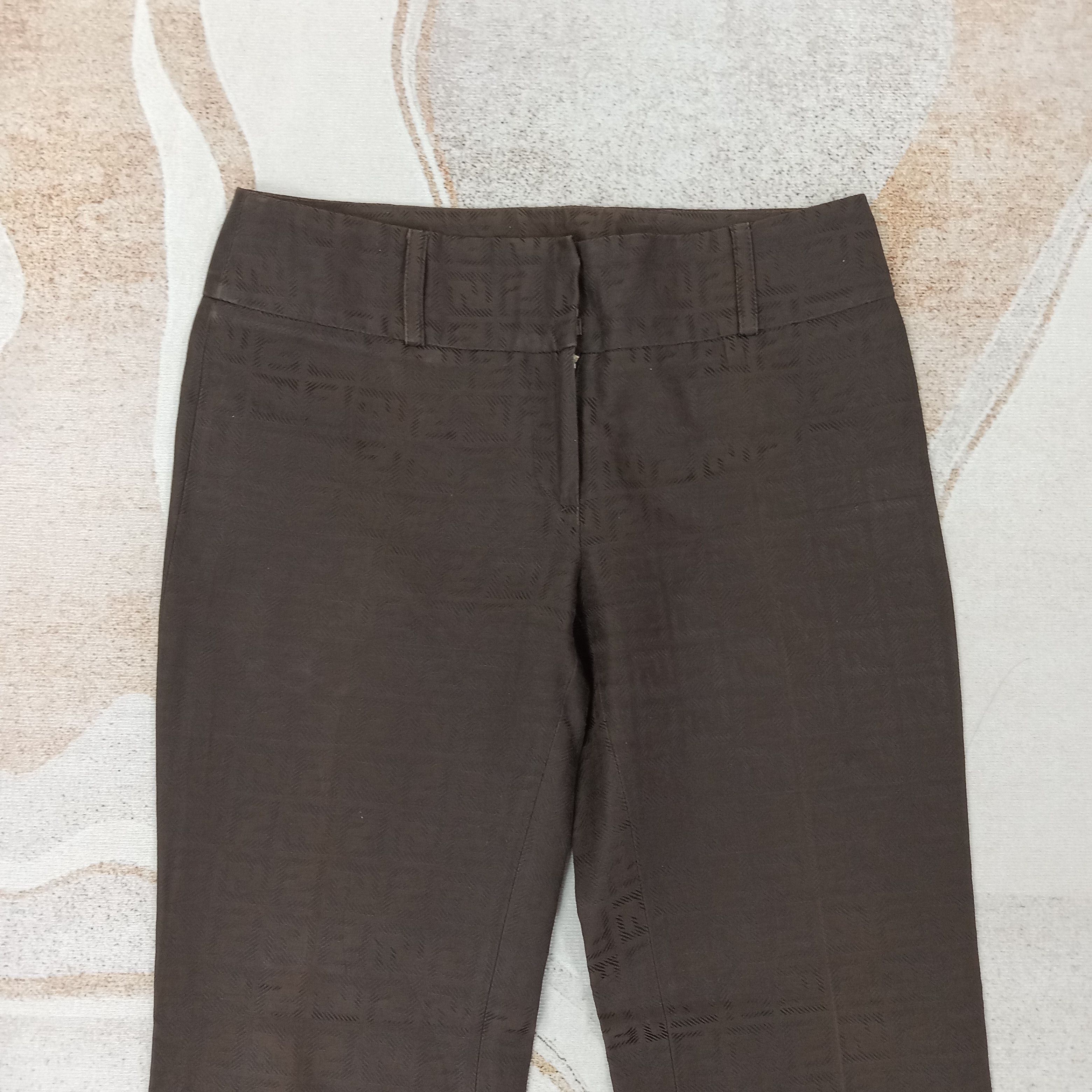 Fendi Fendi Monogram Trousers Pants C258N27 Size US 28 / EU 44 - 2 Thumbnail
