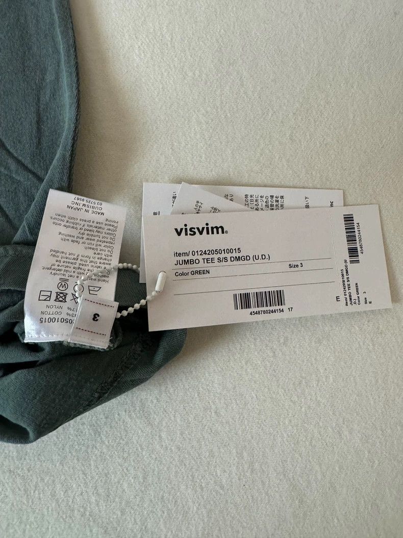 Visvim VisvimVISVIM Jumbo Tee Short Sleeve T-Shirt-2504 Size US M / EU 48-50 / 2 - 4 Thumbnail